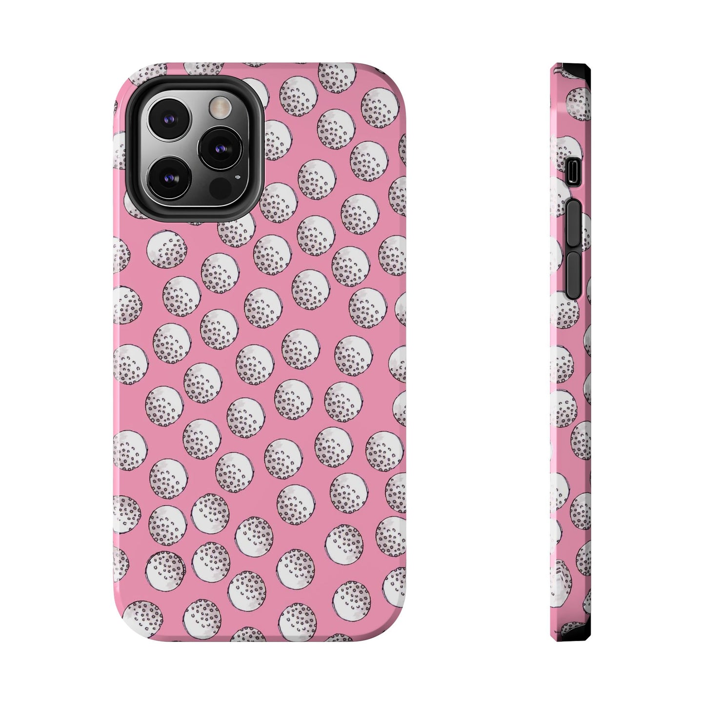 Ball Dots Pink Phone Case
