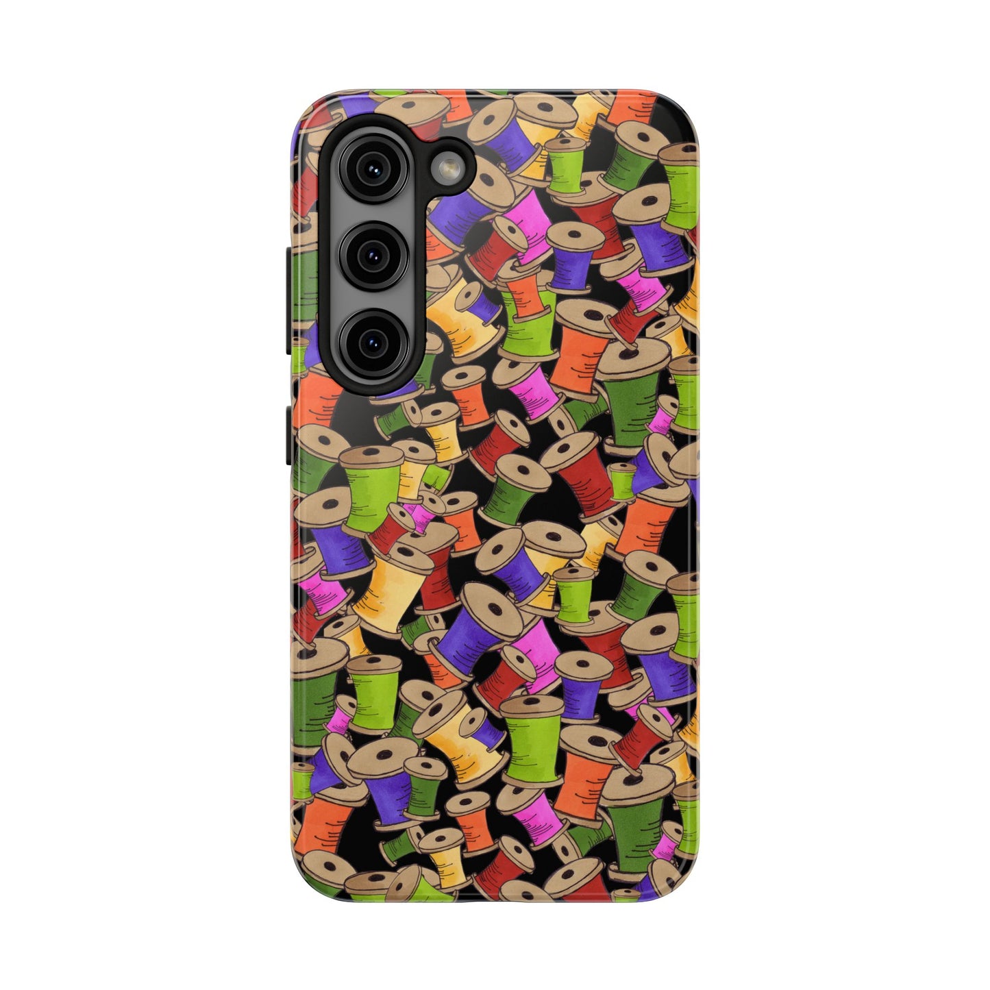 Spoolopoly Black Phone Case
