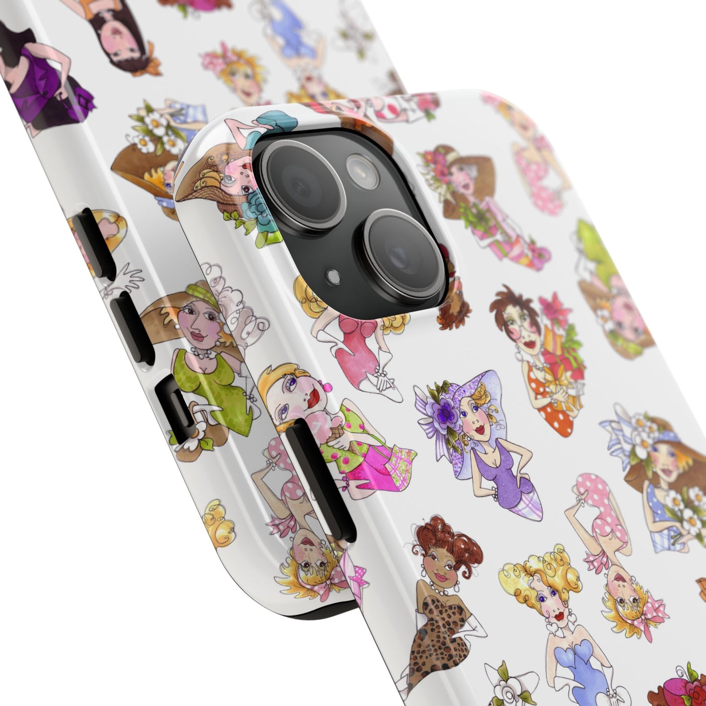 Fast Women Tossed White Phone Case