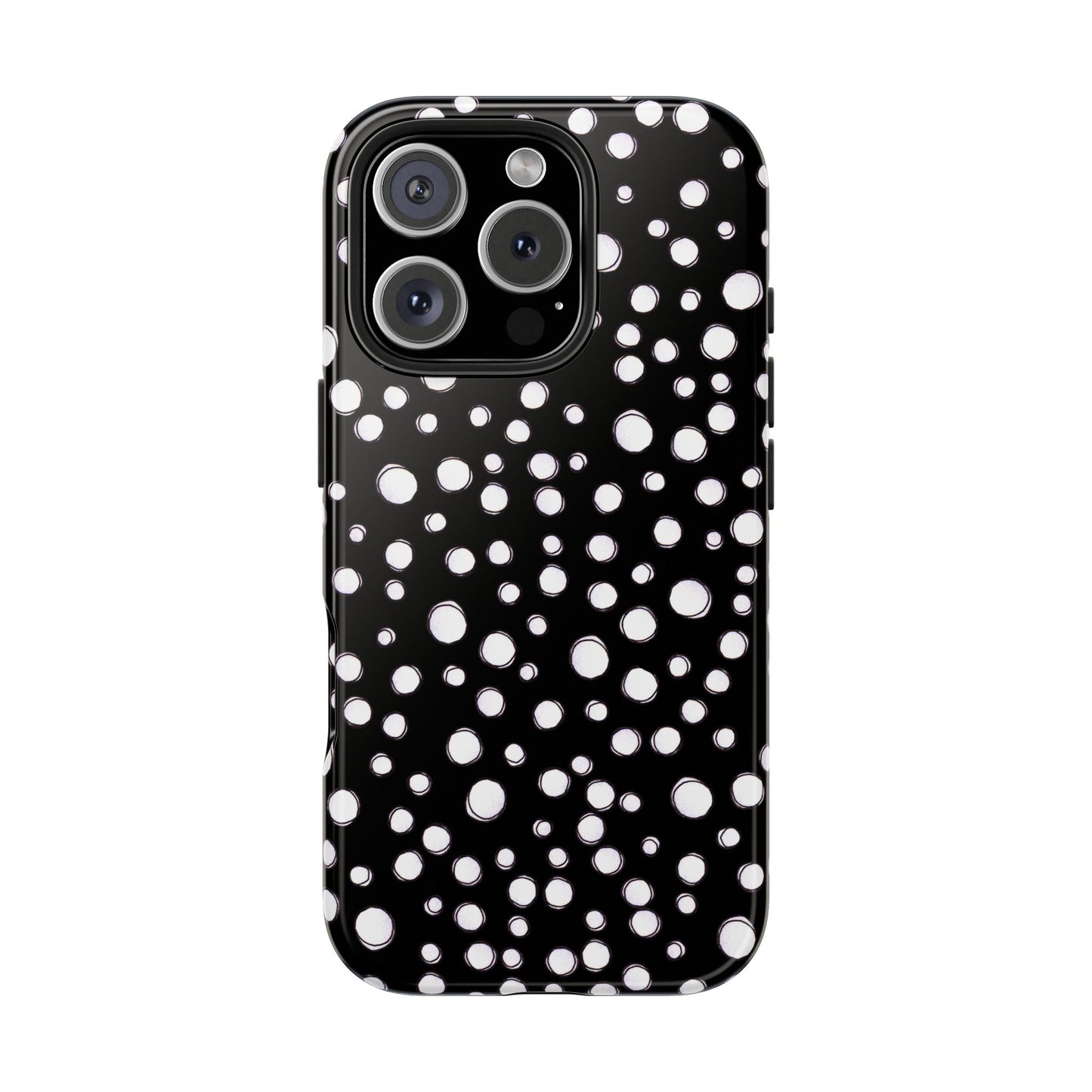 Pot Dots Black Phone Case