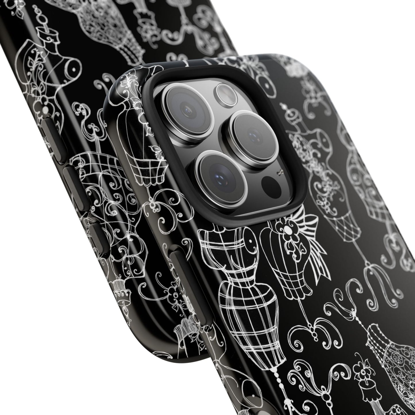 Mannequinique Black / White Phone Case