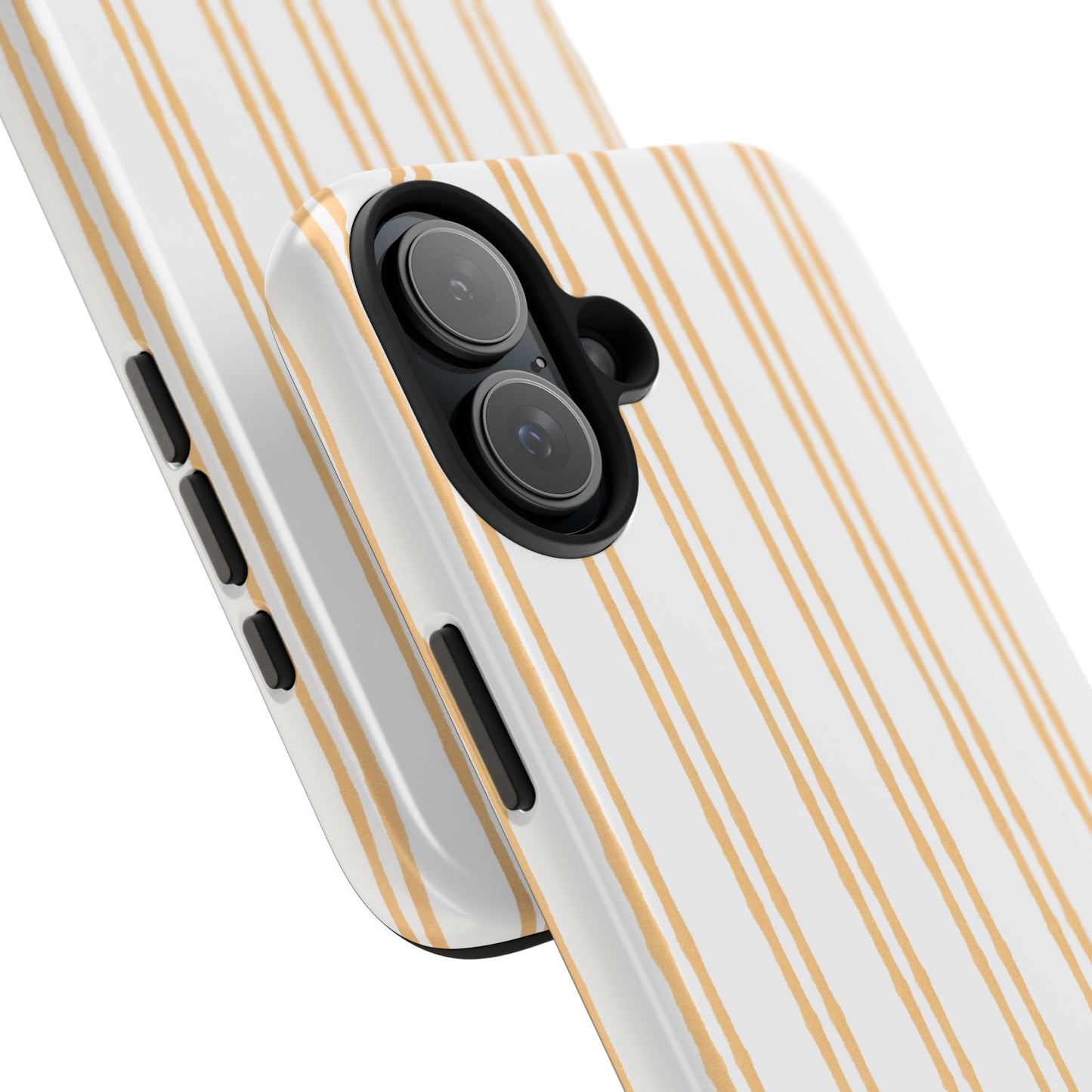 Double Stripe Yellow Phone Case