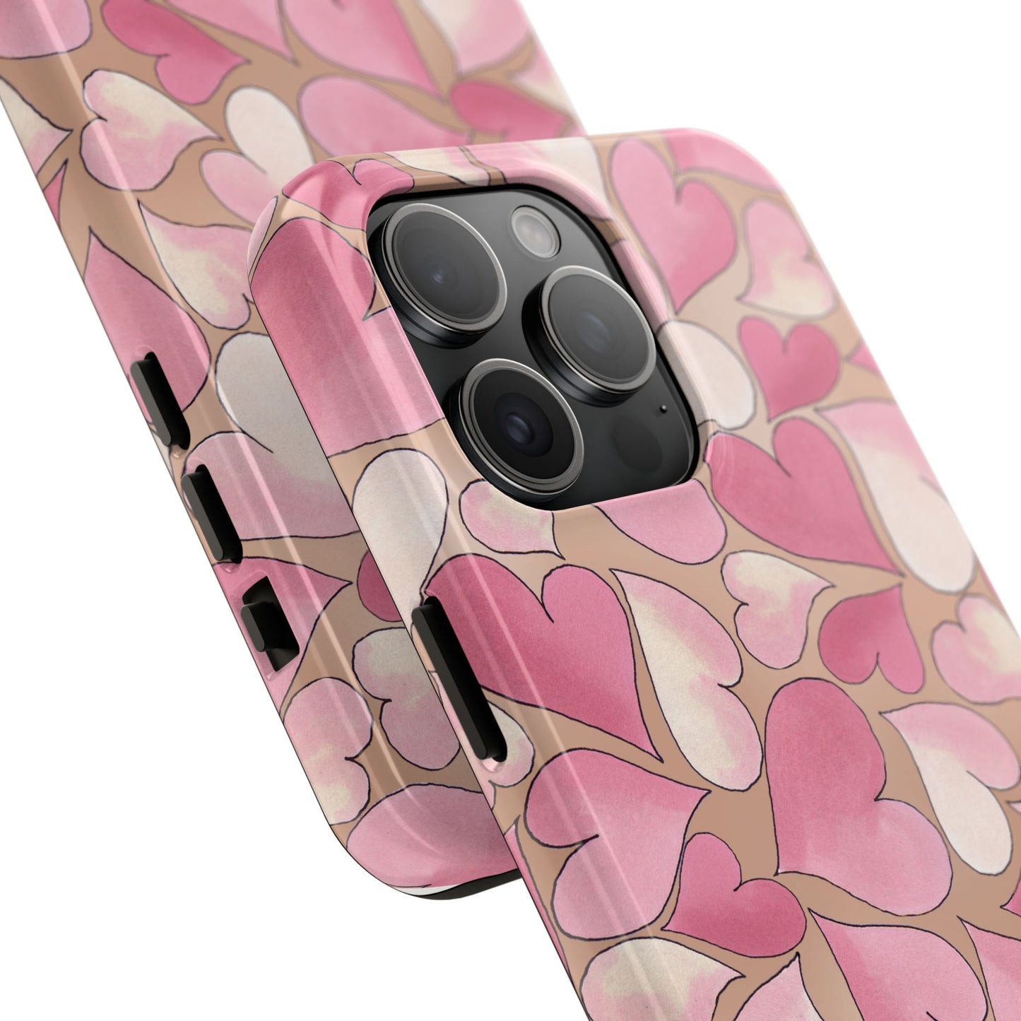 Hearts Malt Phone Case