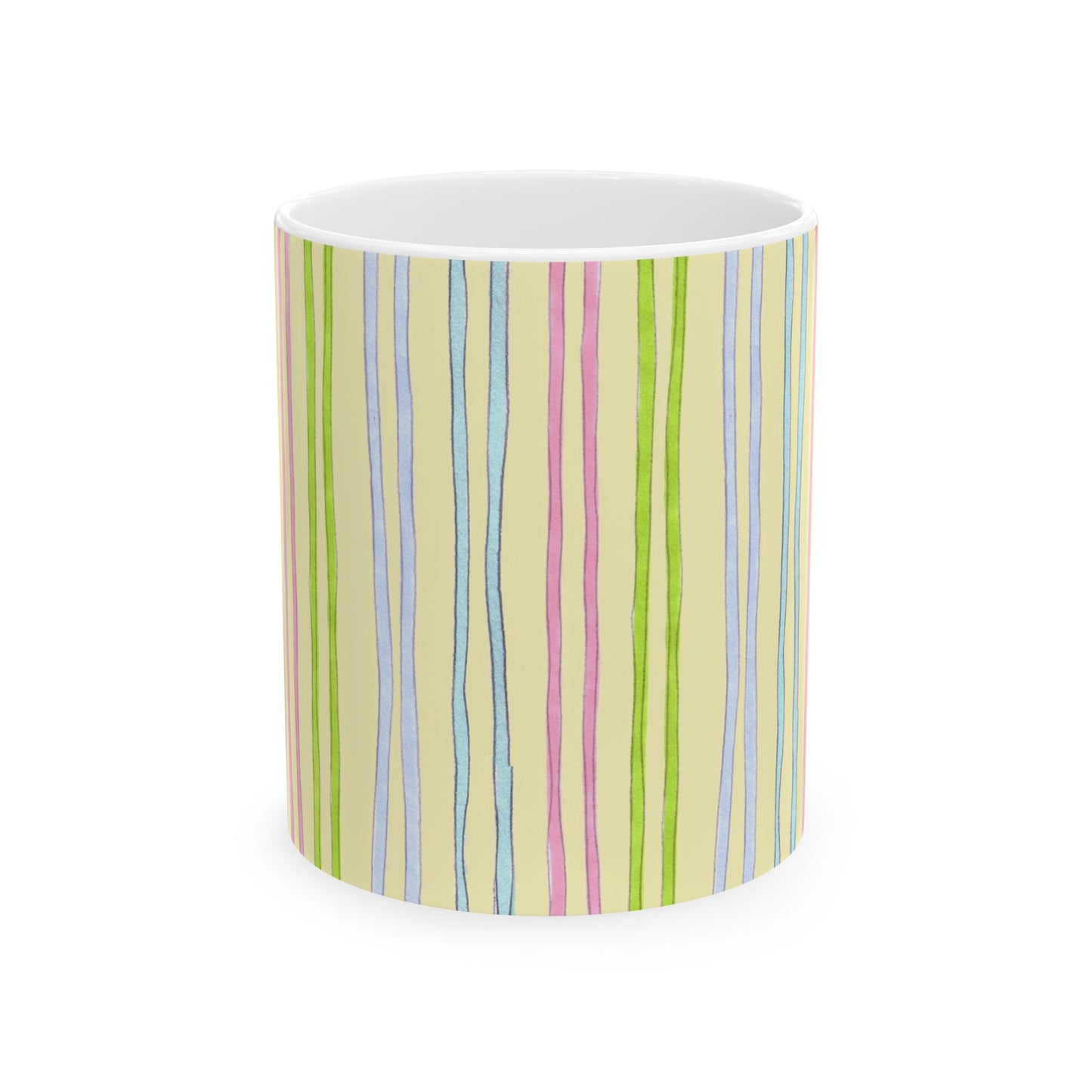 Belle Stripe Yellow Cup