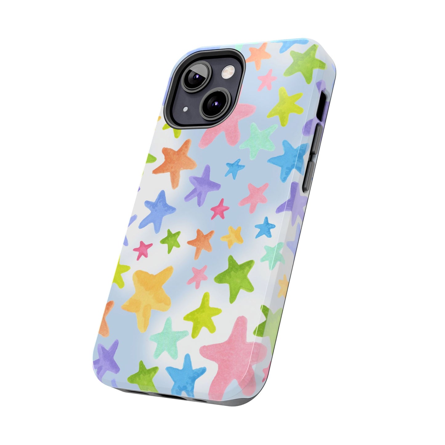 Happy Stars Blue Sky Phone Case