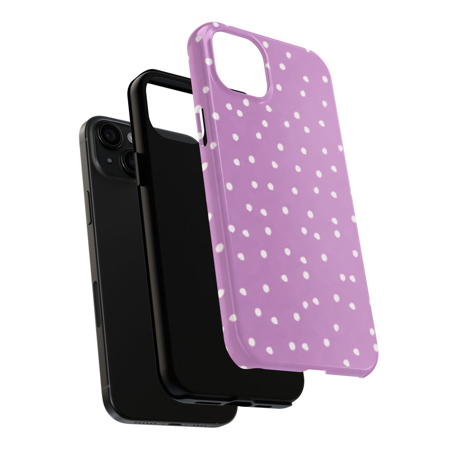 Medium Dots Purple Phone Case