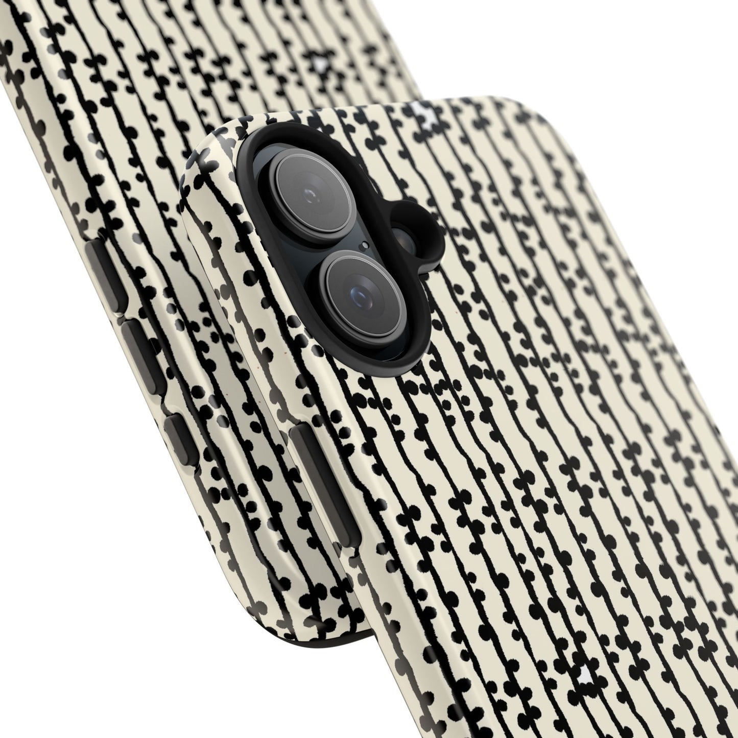 Loopy Stripe Bone Phone Case