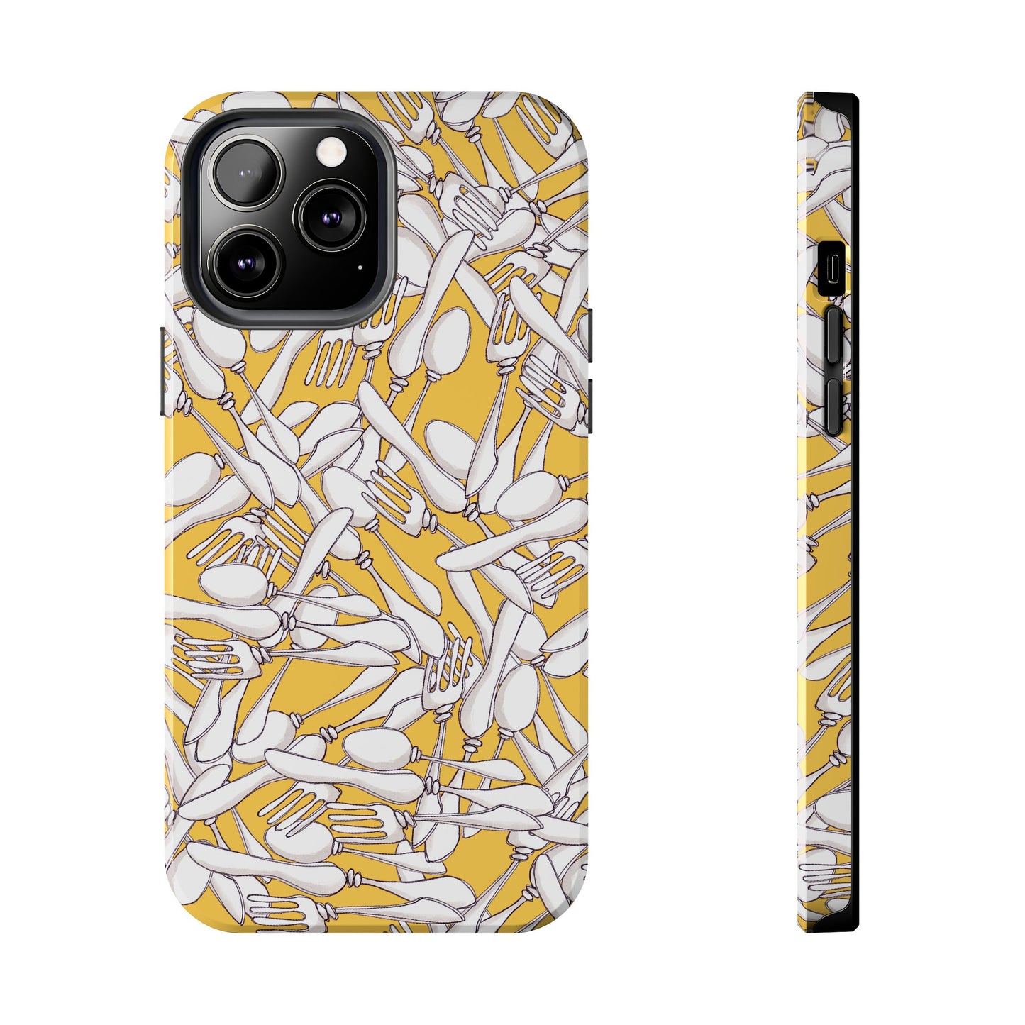 Silverware Wars Yellow Phone Case