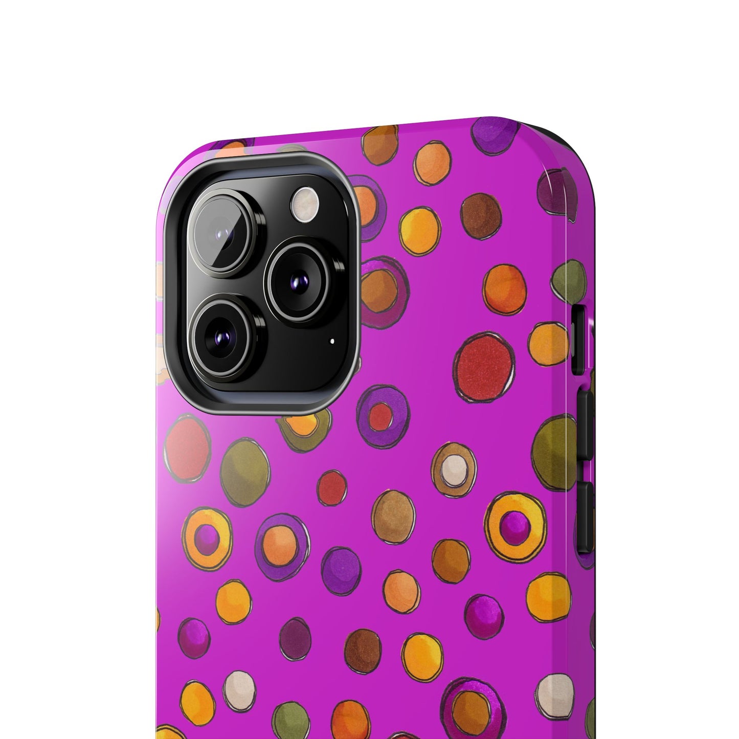 Double Dot Fuchsia Phone Case
