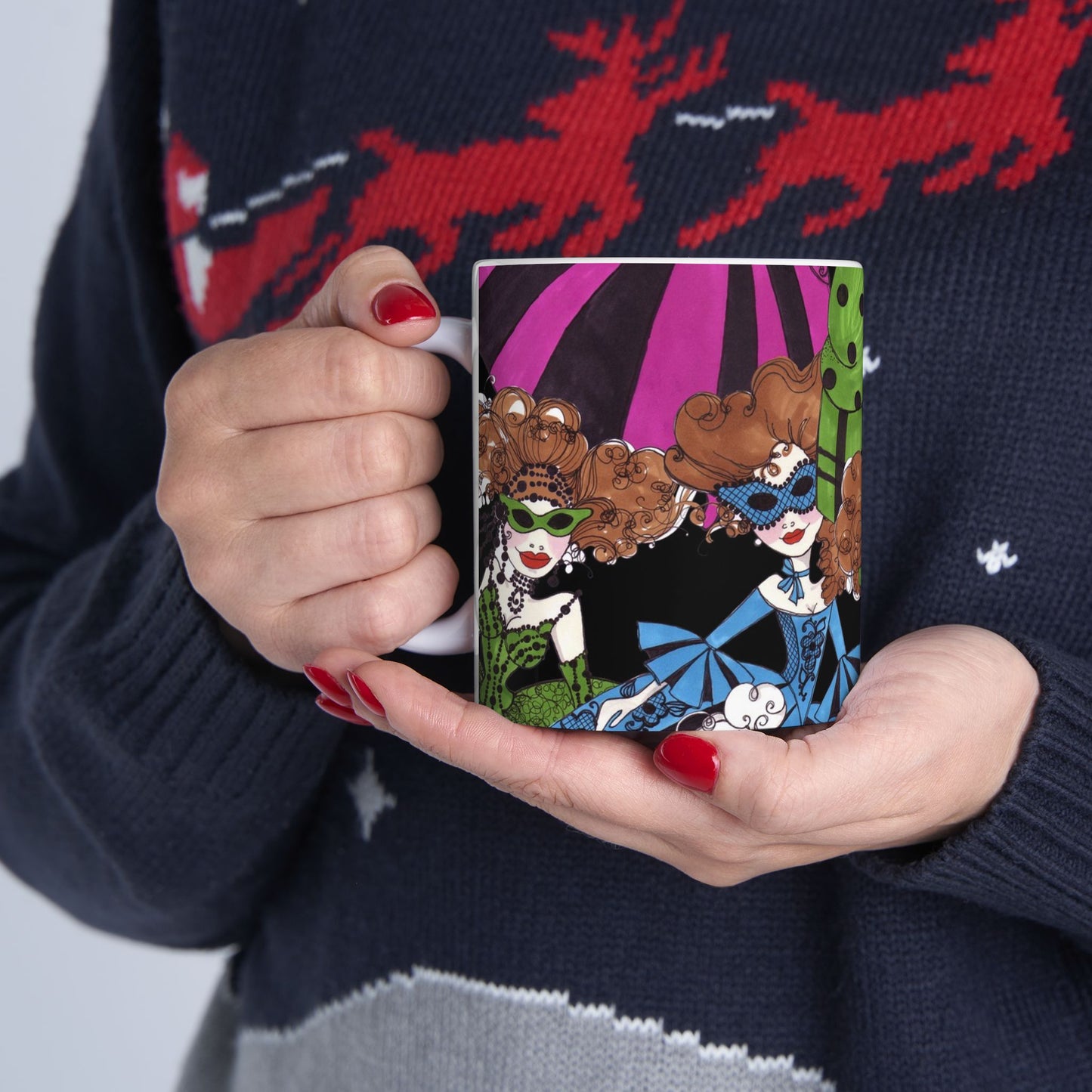 Crowded Dance Floor Black Cup