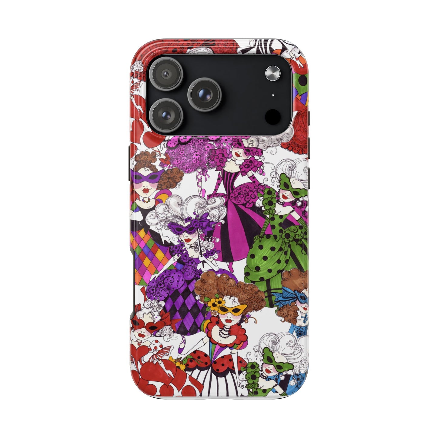 Crowded Dance Floor White Phone Case