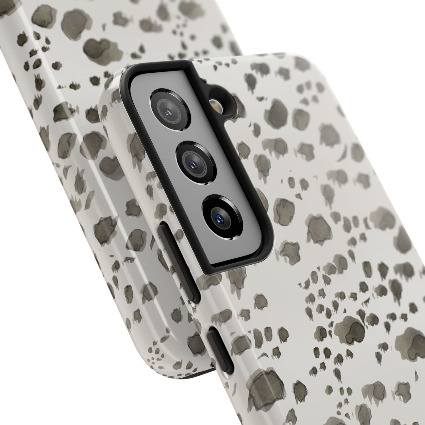 Kitty Dots Gray Phone Case