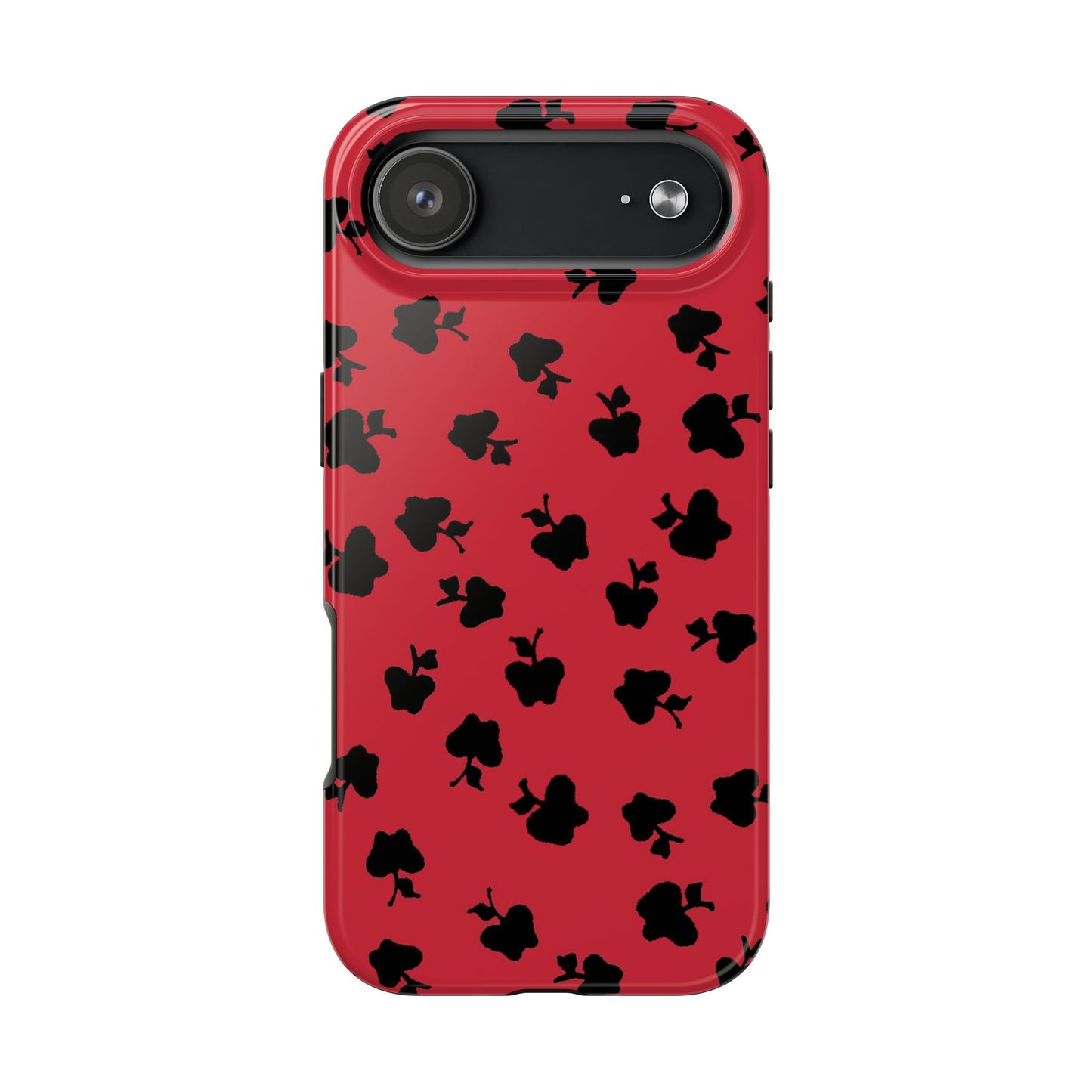 Happy Apples Red / Black Phone Case