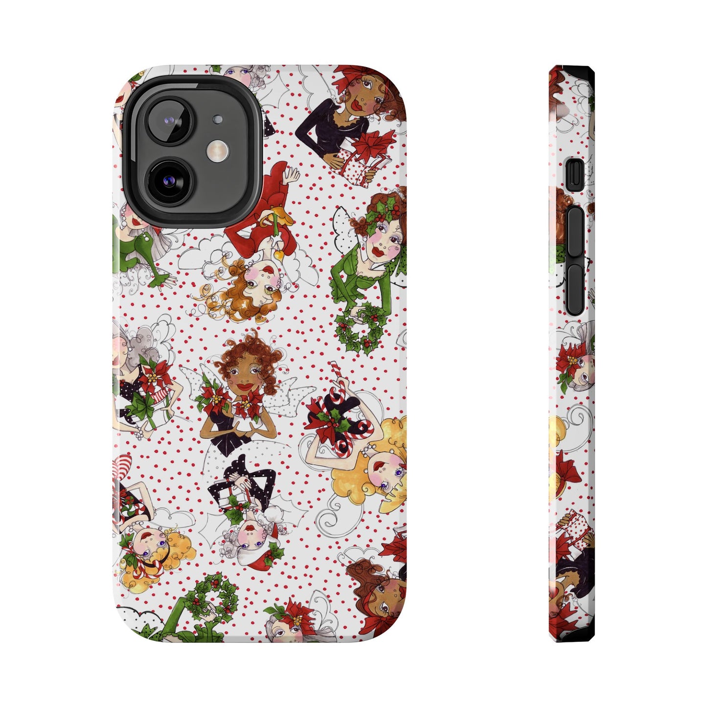 Fairy Toss White / Red Phone Case