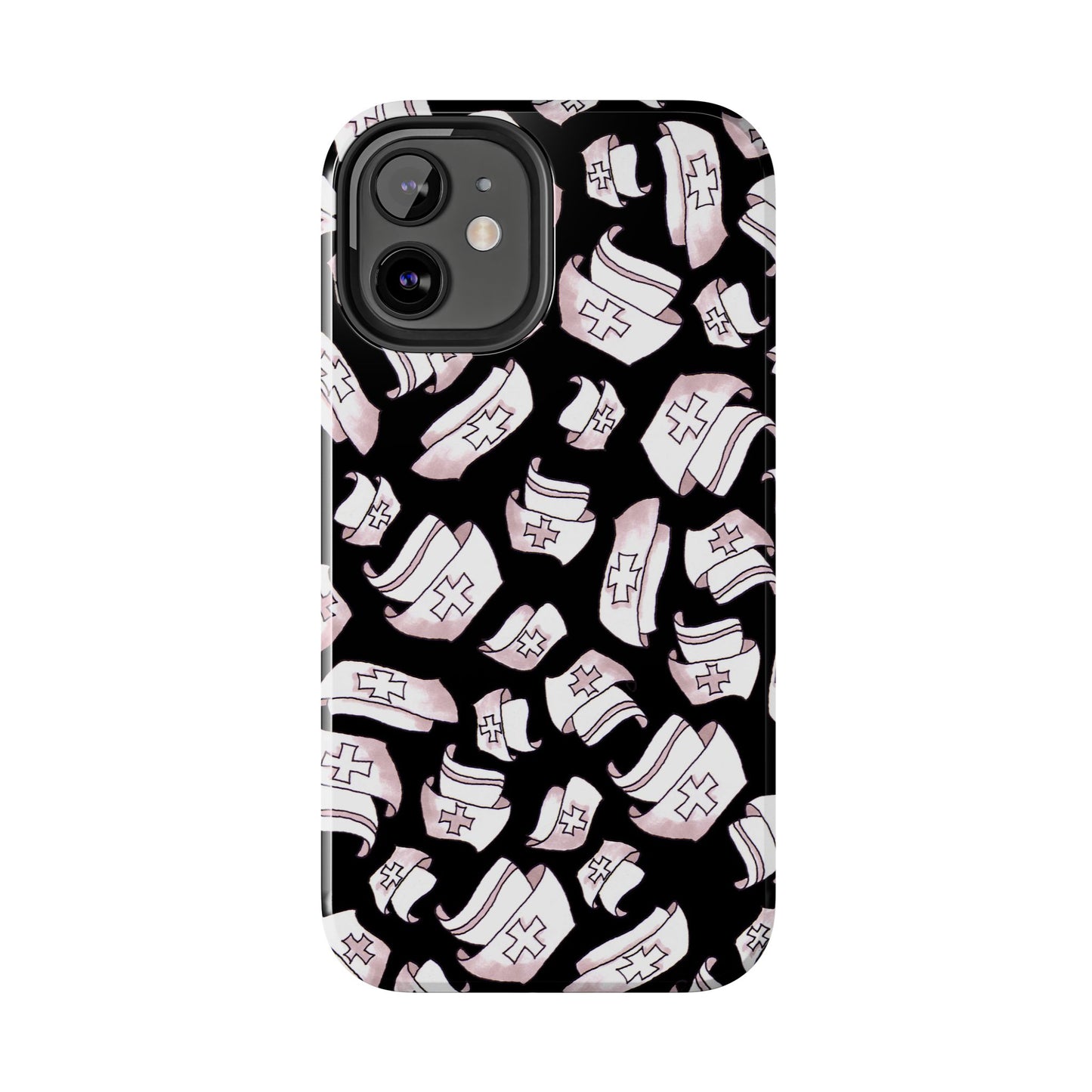 Happy Hats Black Phone Case