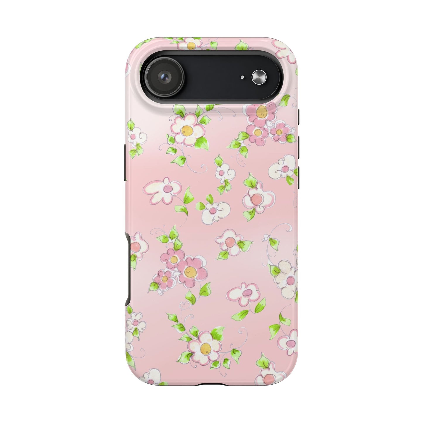 Precious Posies Pink Phone Case