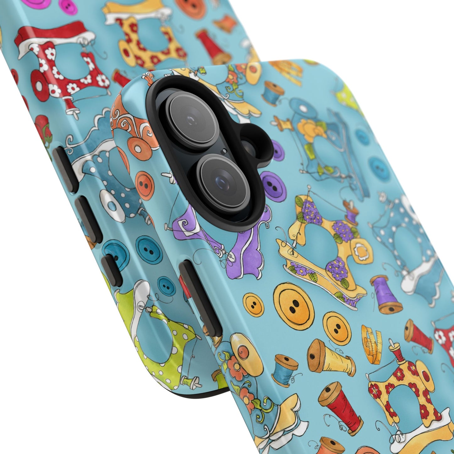 Sew Assorted Turquoise Phone Case