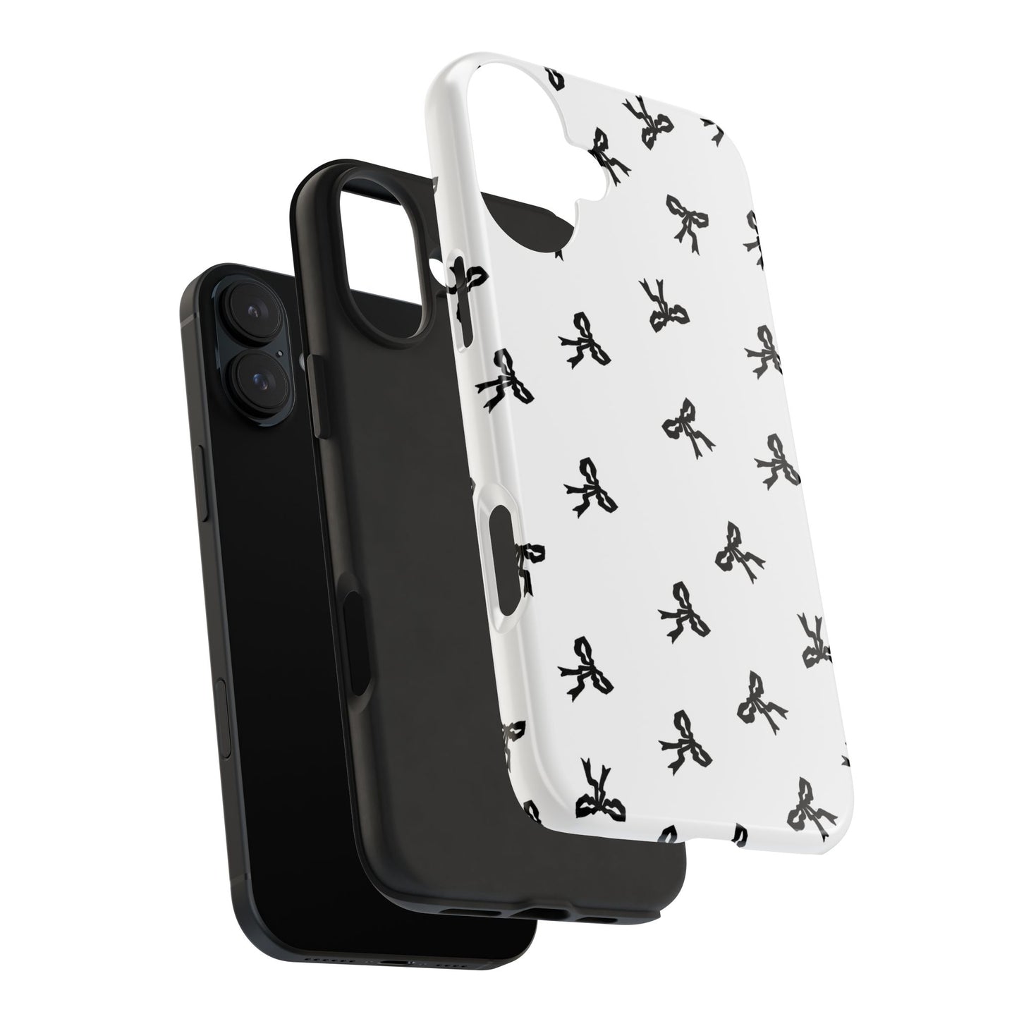 Black Bows Phone Case