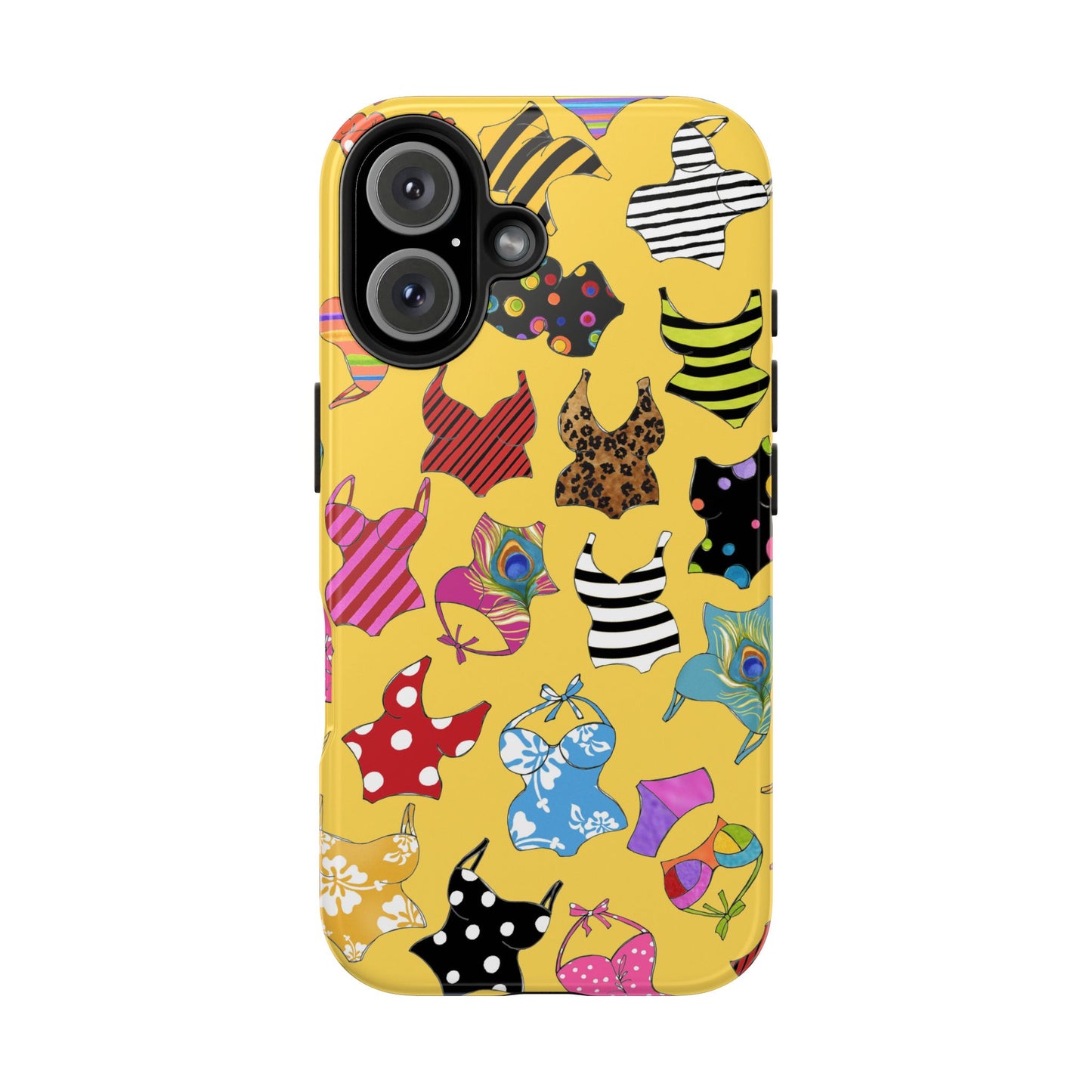 Assorted Suits Yellow Phone Case