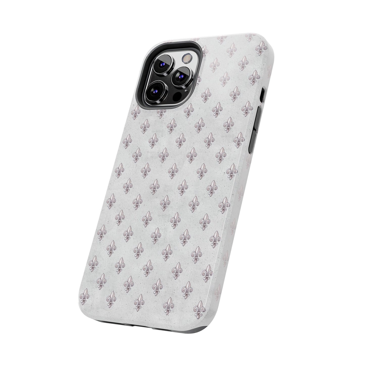 Fleurs Silver Phone Case