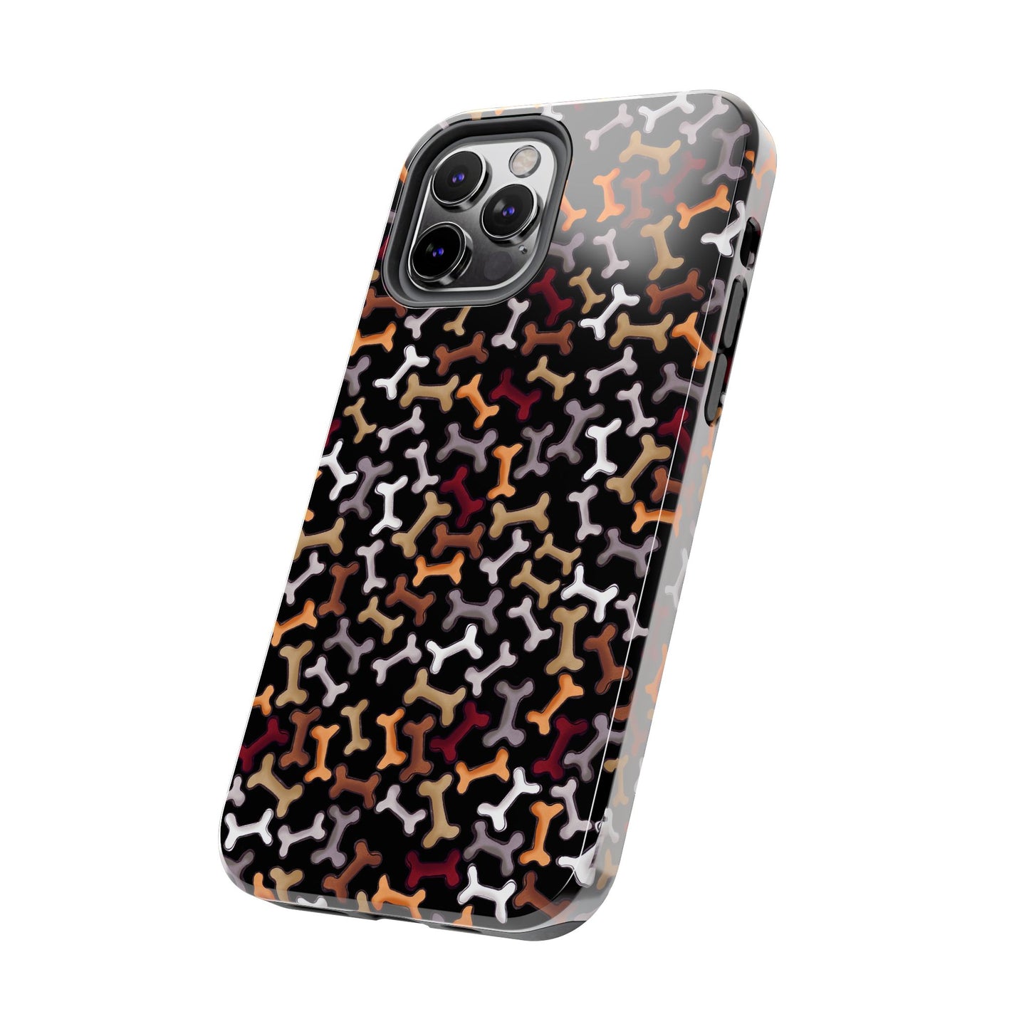 Dog Bones Black Phone Case