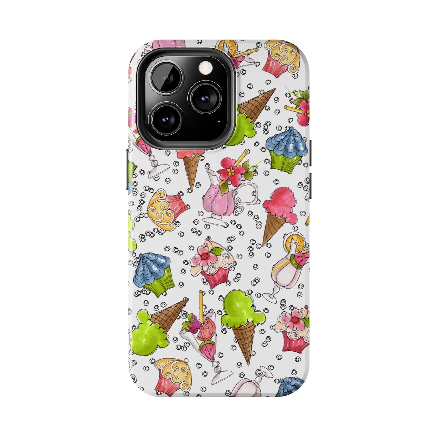 Resort Food White Phone Case