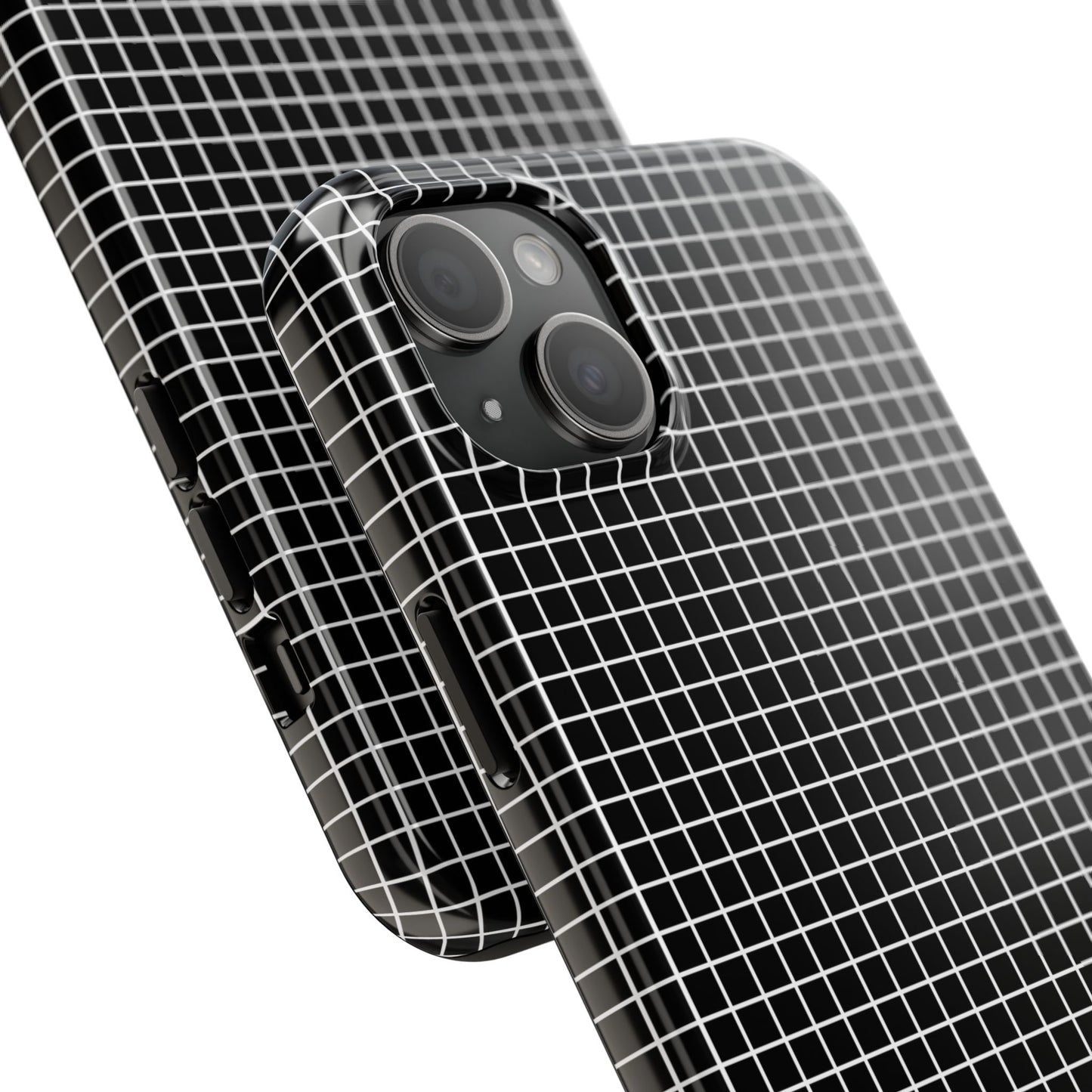 Window Pane Black / White Phone Case