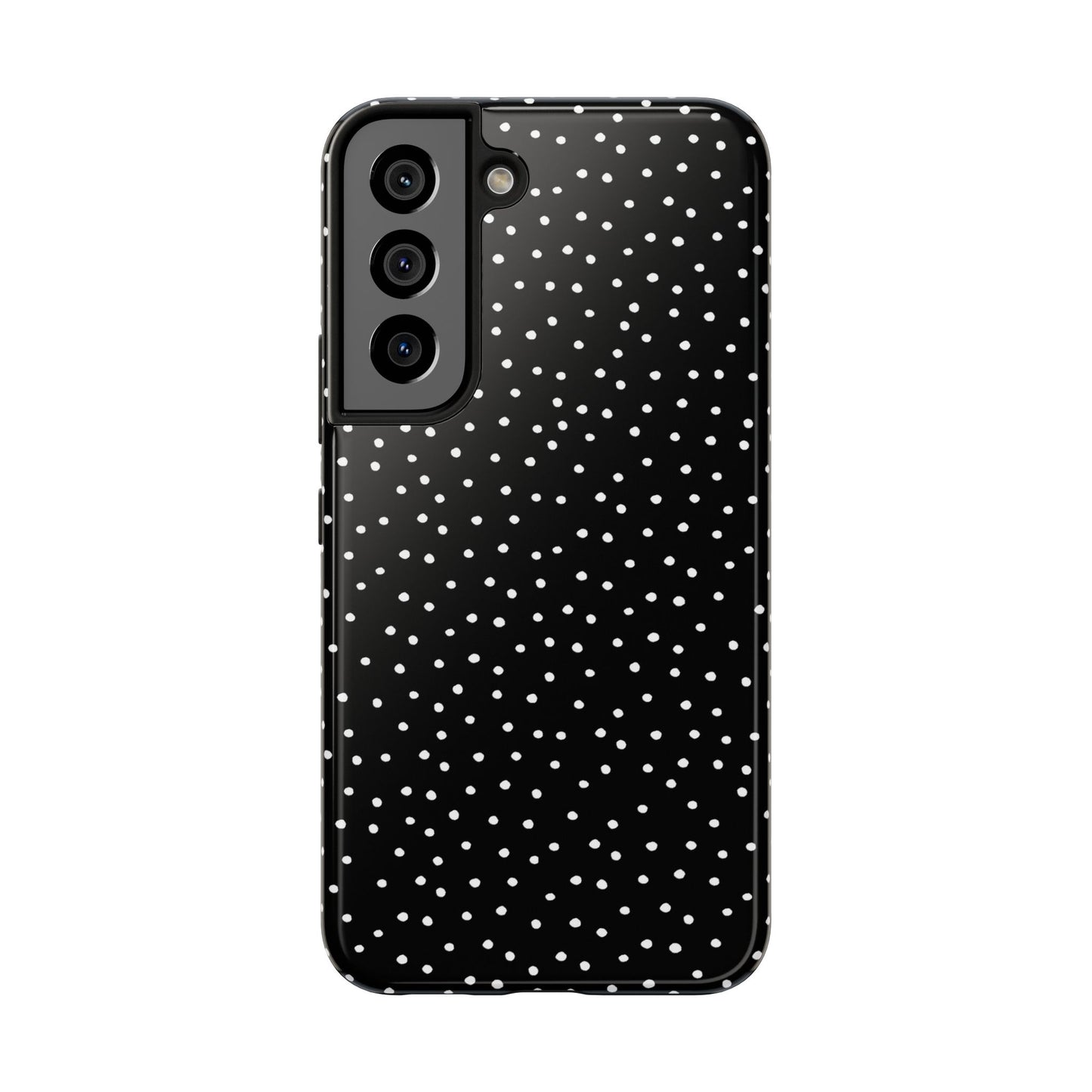 Dinky Dots Black / White Phone Case