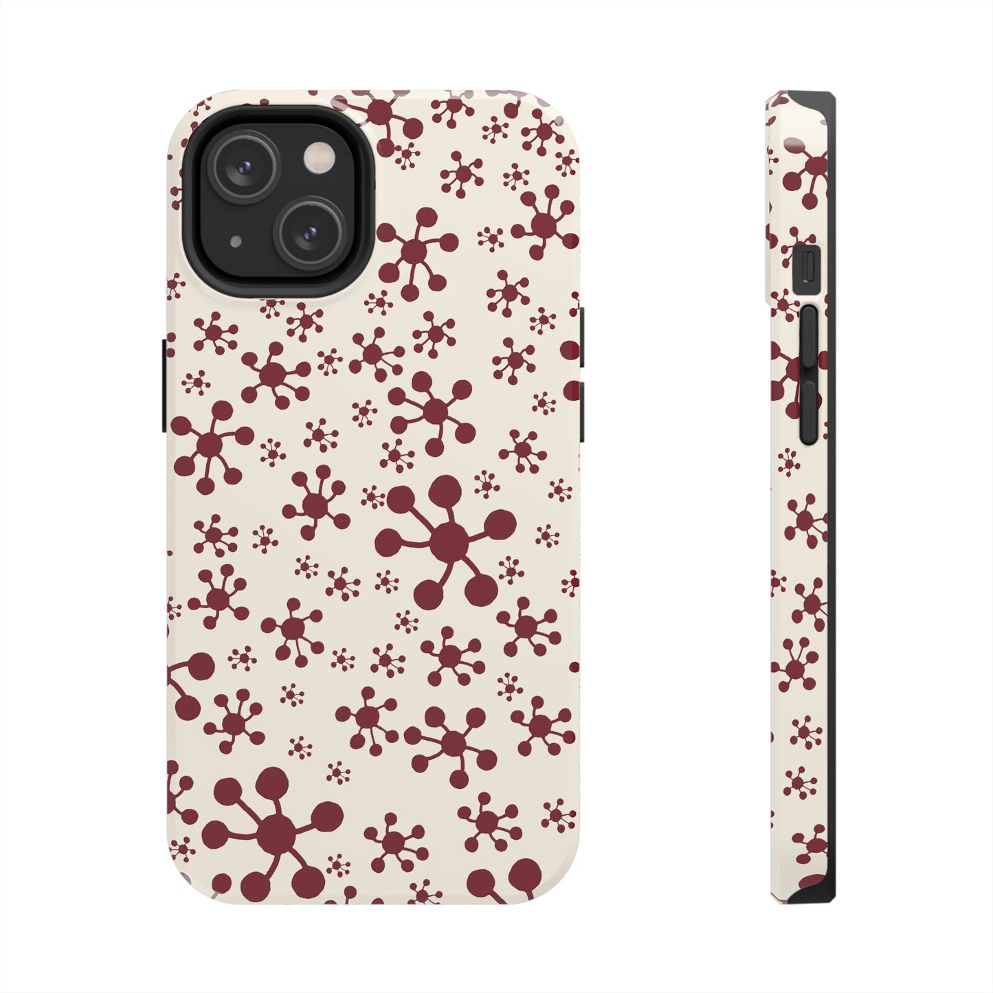Jacks Ivory / Red Phone Case