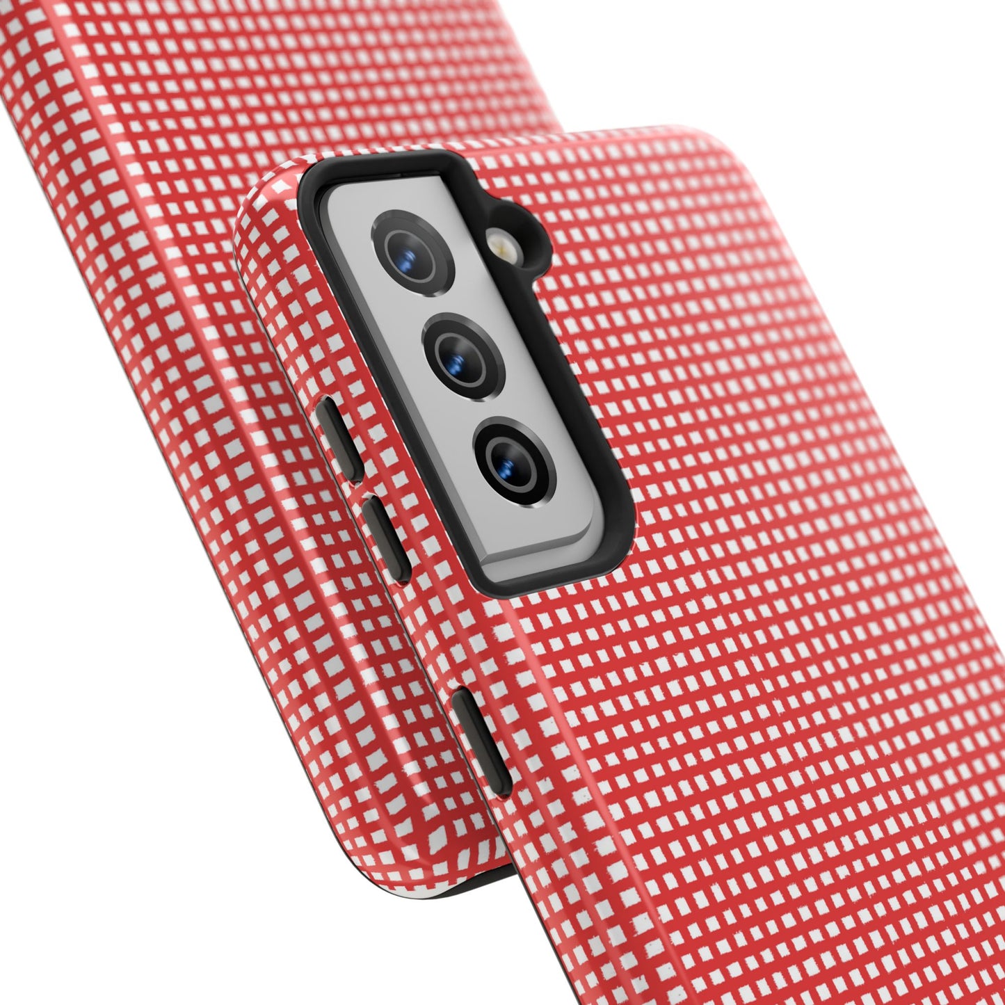 Chipper Check Red Phone Case