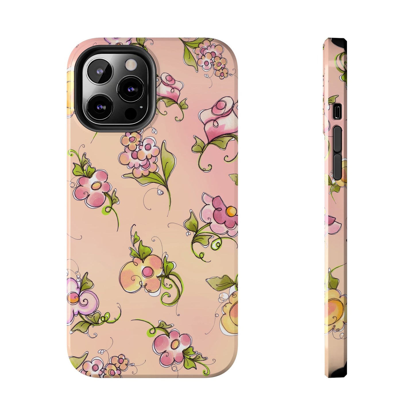 Flower Toss Sunrise Phone Case