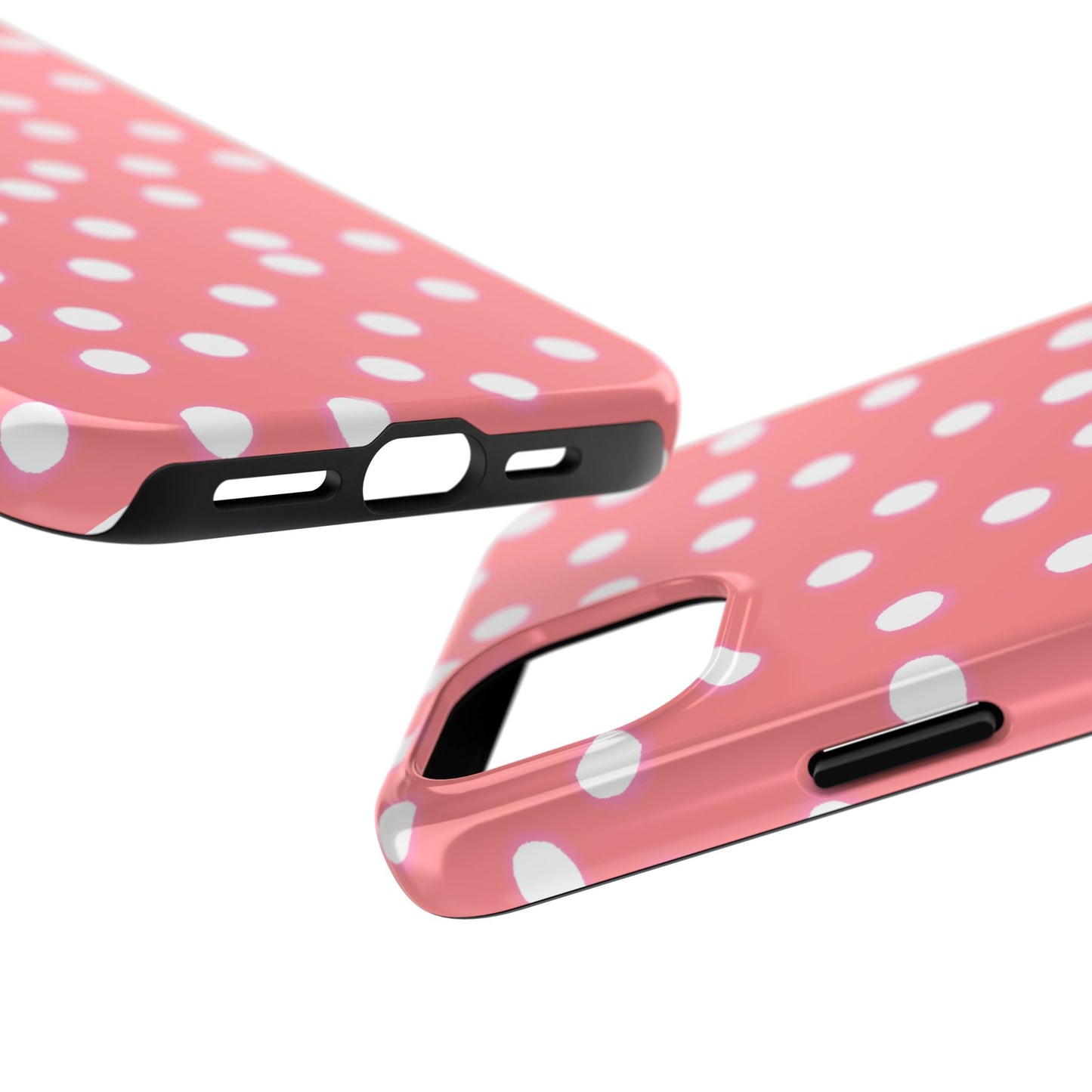Plump Dots Coral Phone Case