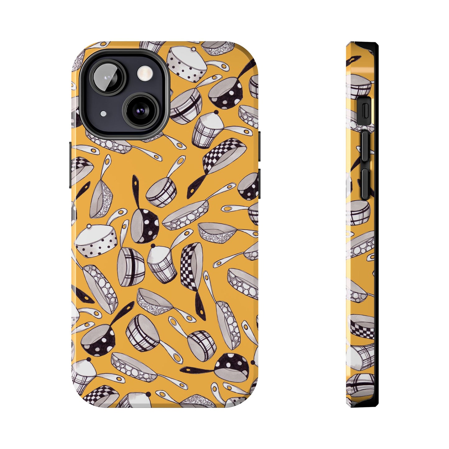 Pots & Pans Flyin' Yellow Phone Case