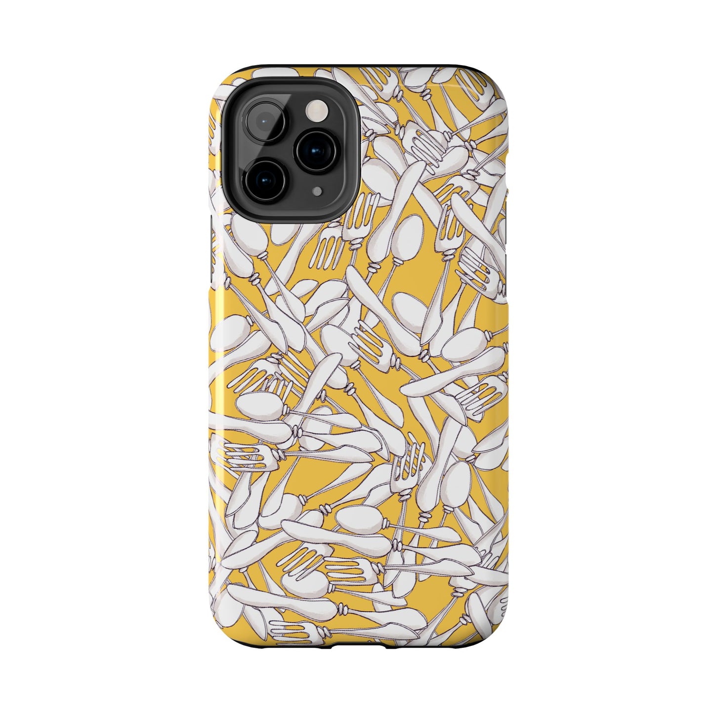 Silverware Wars Yellow Phone Case