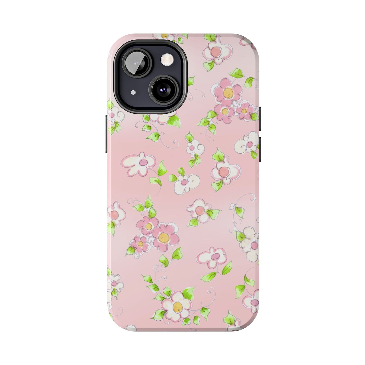 Precious Posies Pink Phone Case