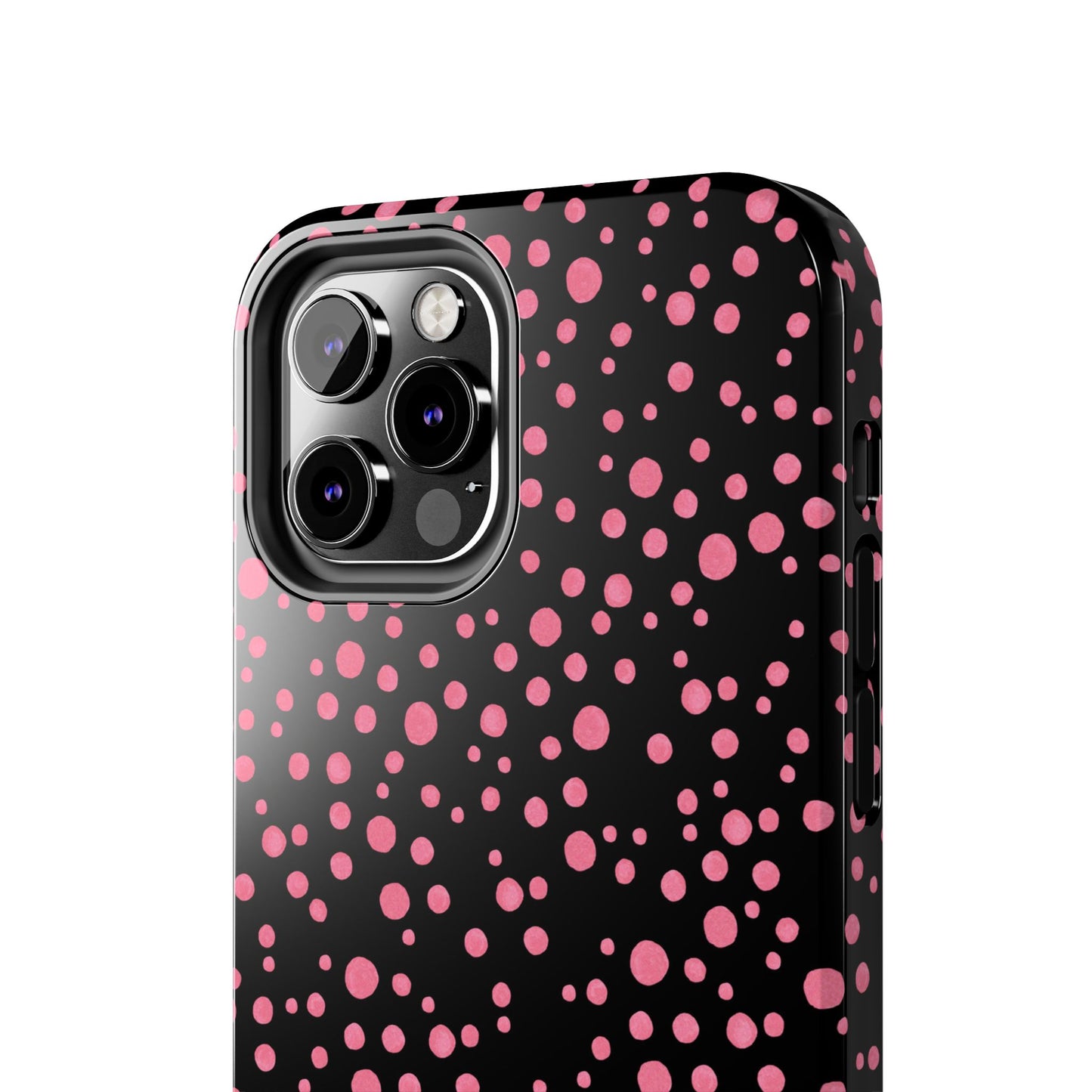 Balloon Dots Black / Pink Phone Case