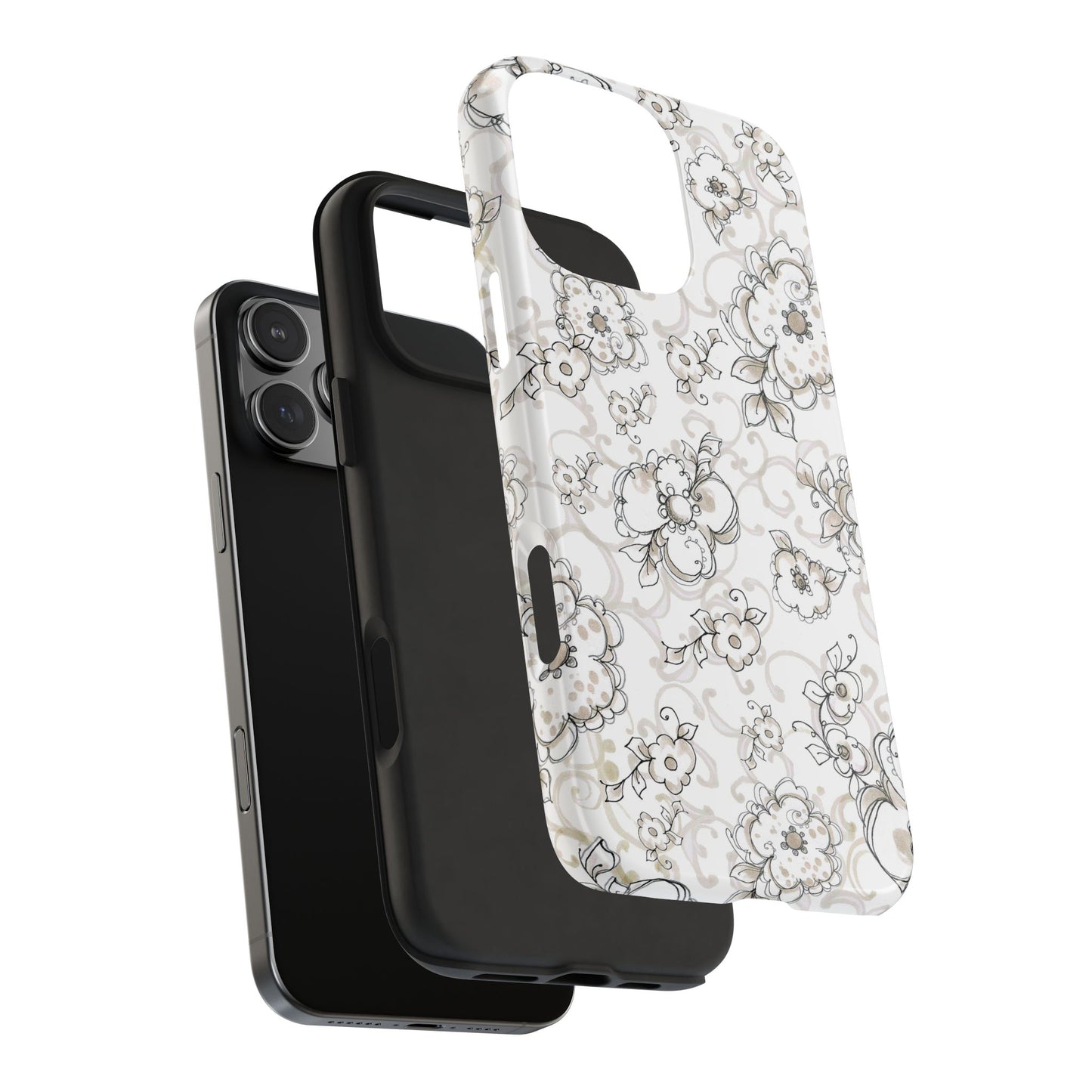 Angel Flowers Phone Case