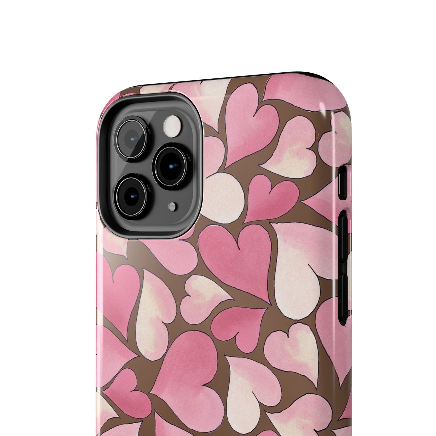 Hearts Chocolate Phone Case