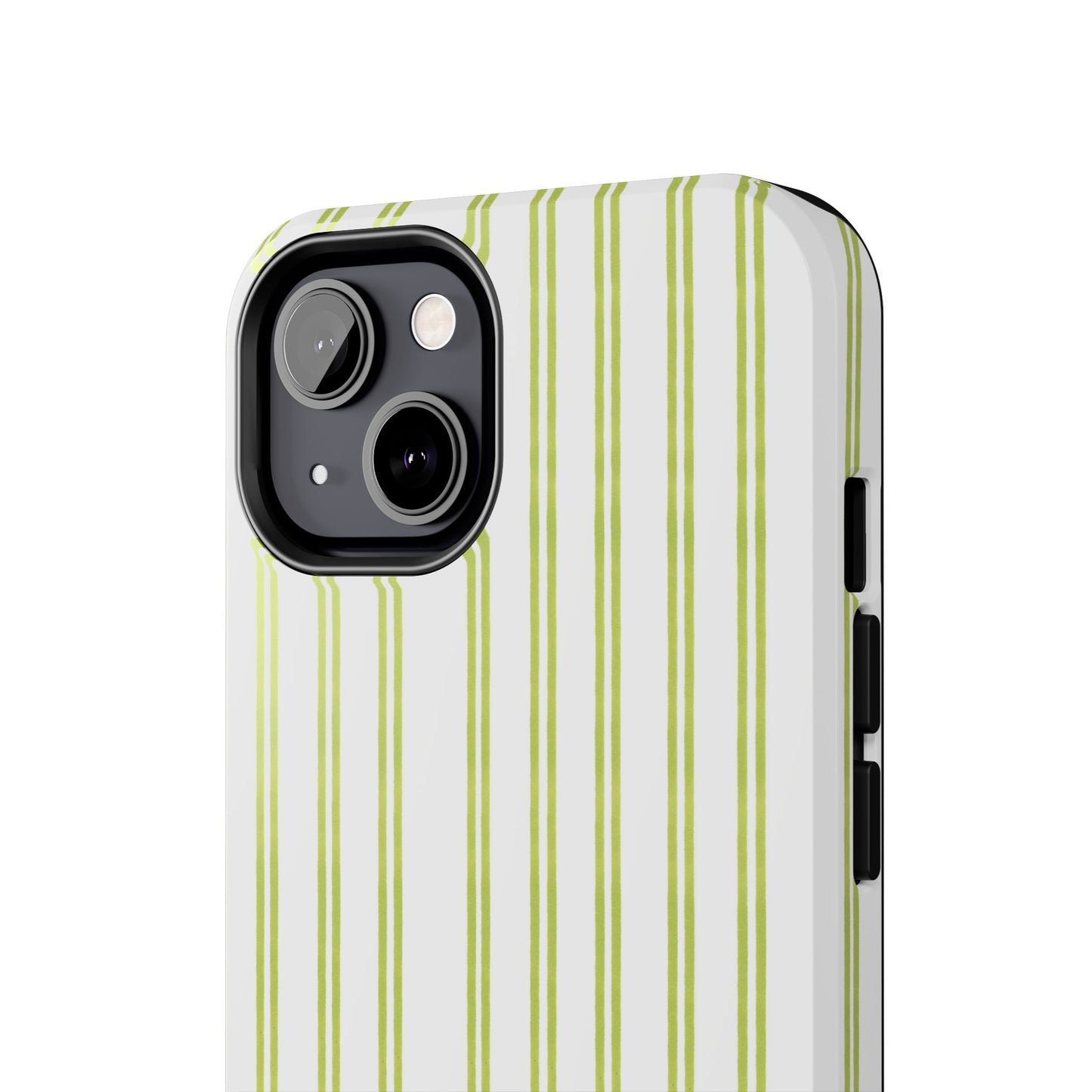 Green Double Stripe Phone Case