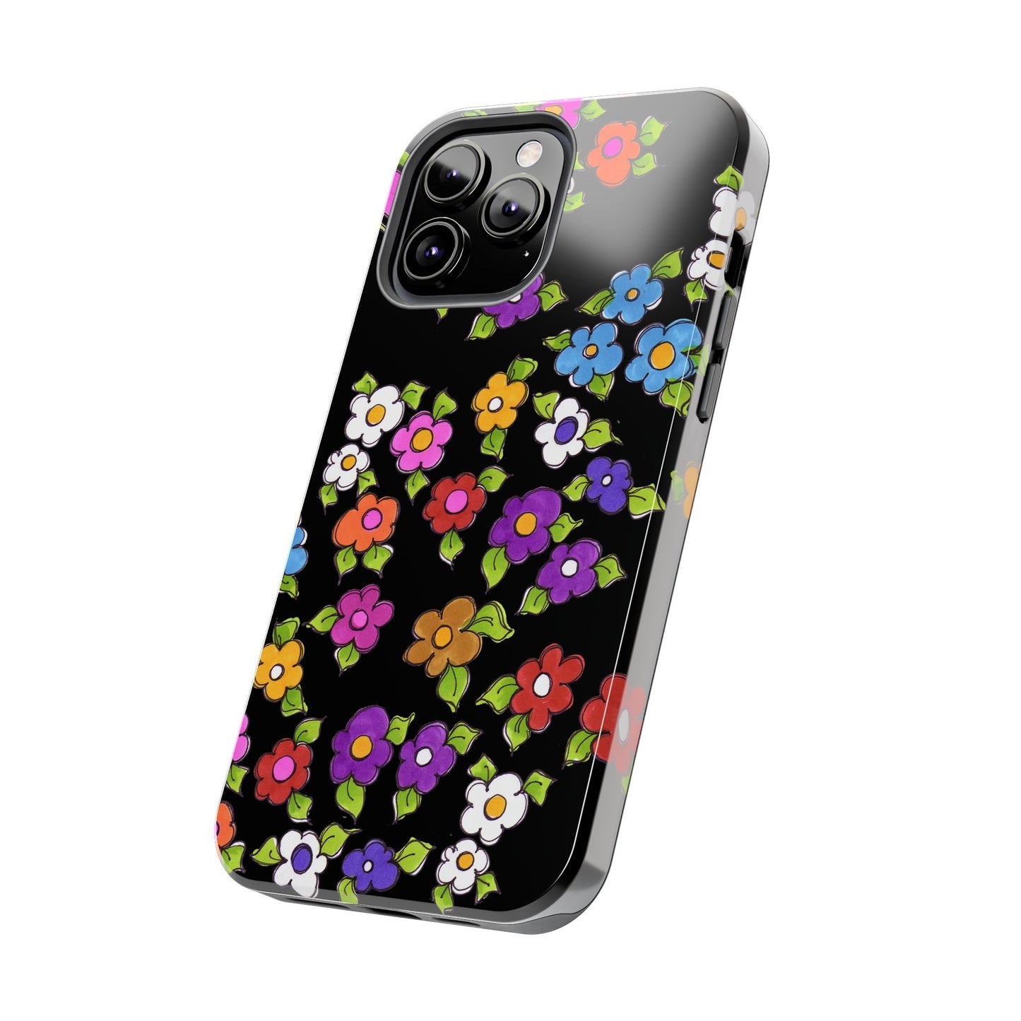 Fancy Dog Daisies Phone Case
