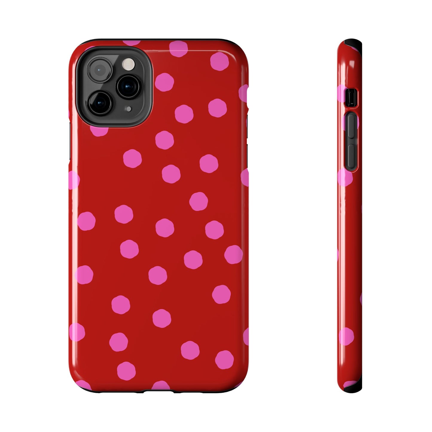 Jumbo Dots Red / Pink Phone Case