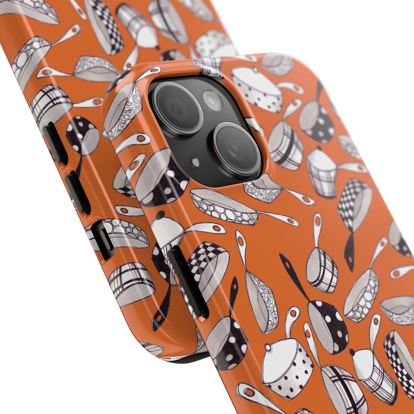 Pots & Pans Flyin' Orange Phone Case