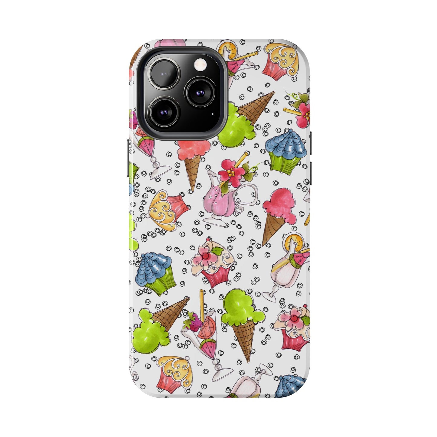 Resort Food White Phone Case