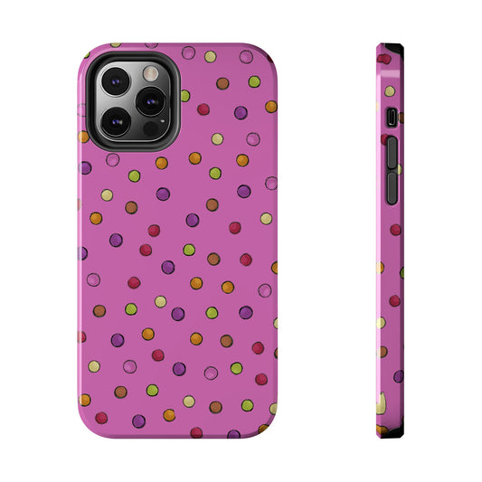 Tea Dot Pink Phone Case