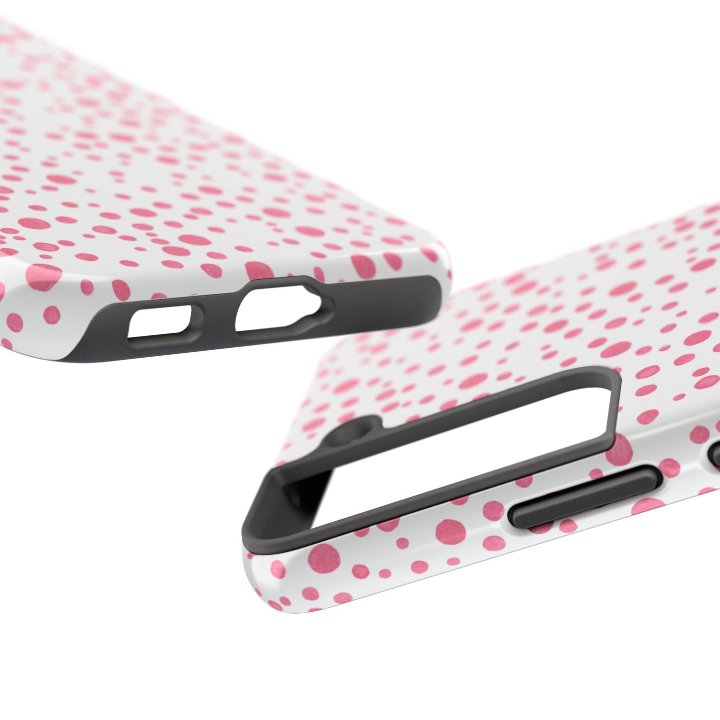 Balloon Dots White / Pink Phone Case