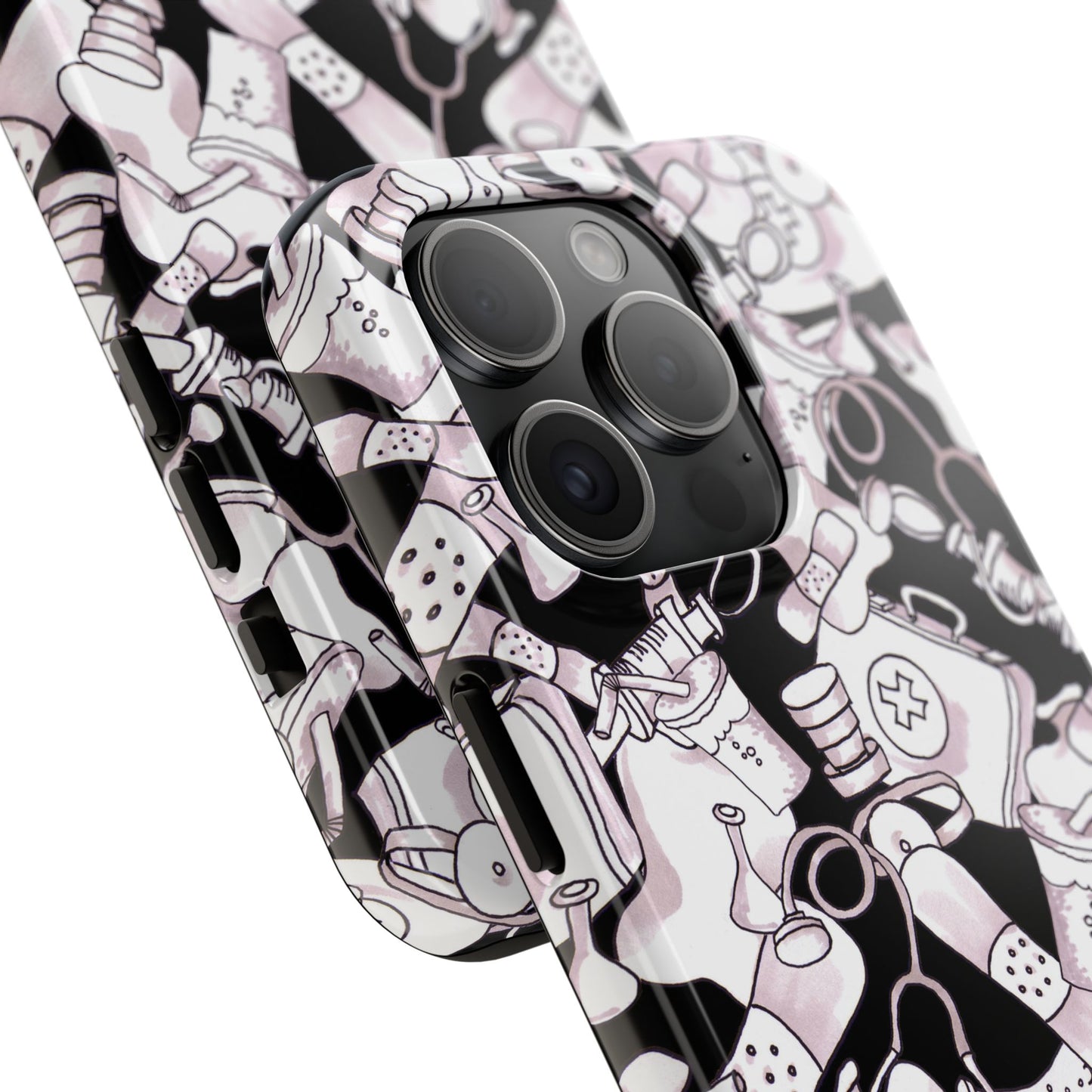 Med Stuff Black Phone Case