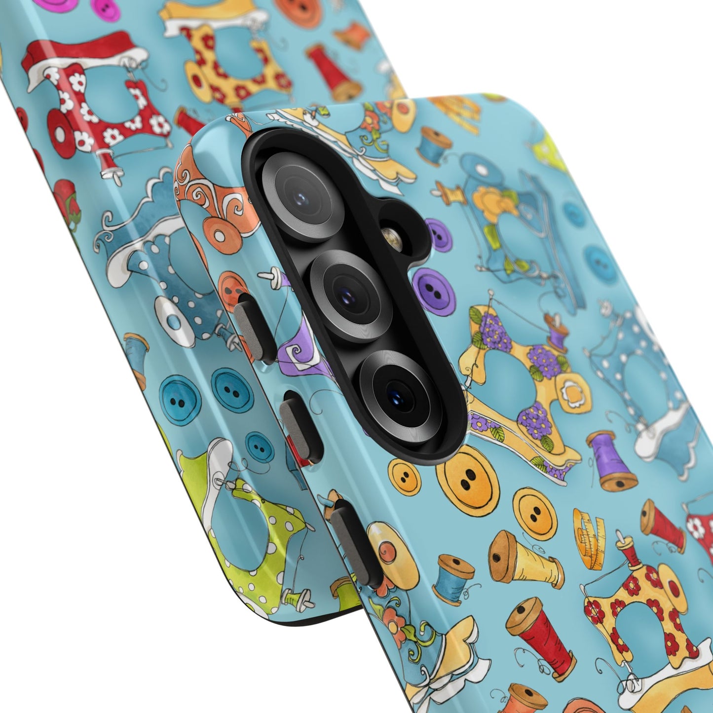 Sew Assorted Turquoise Phone Case