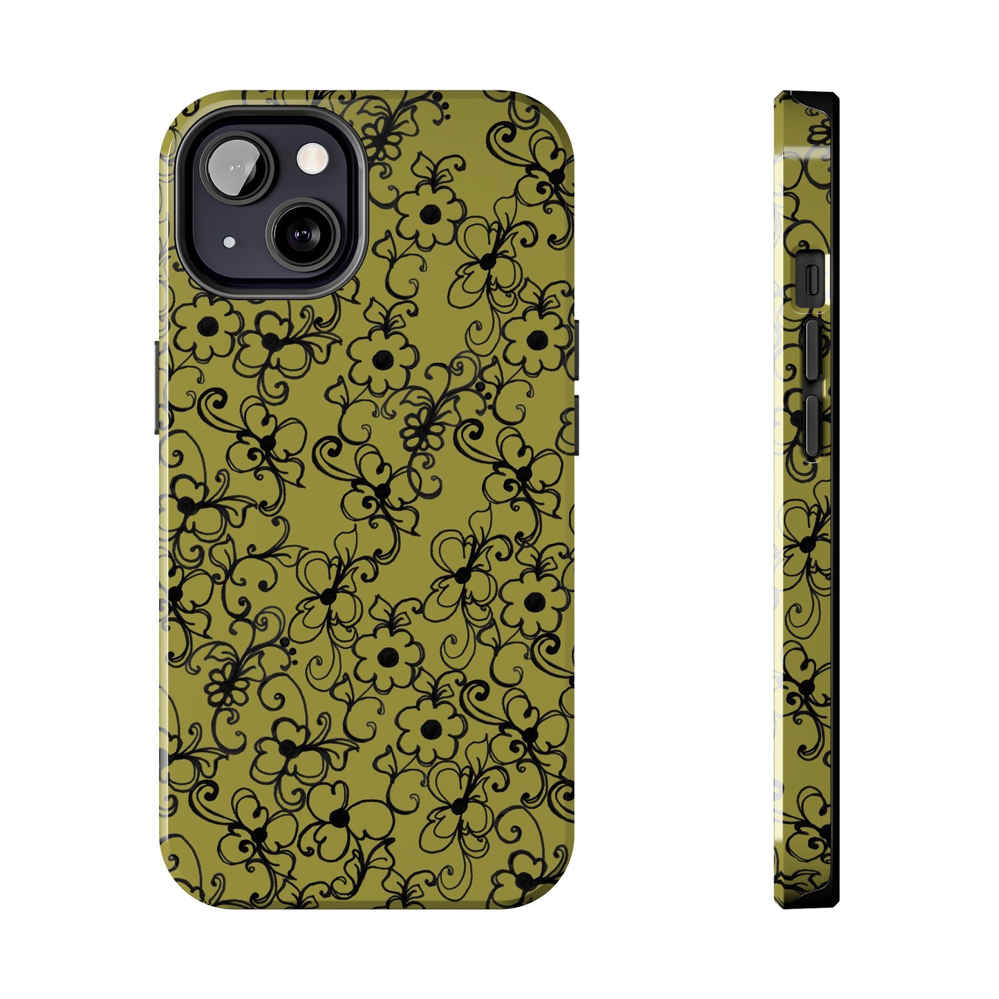 Daisy Jungle Green Phone Case