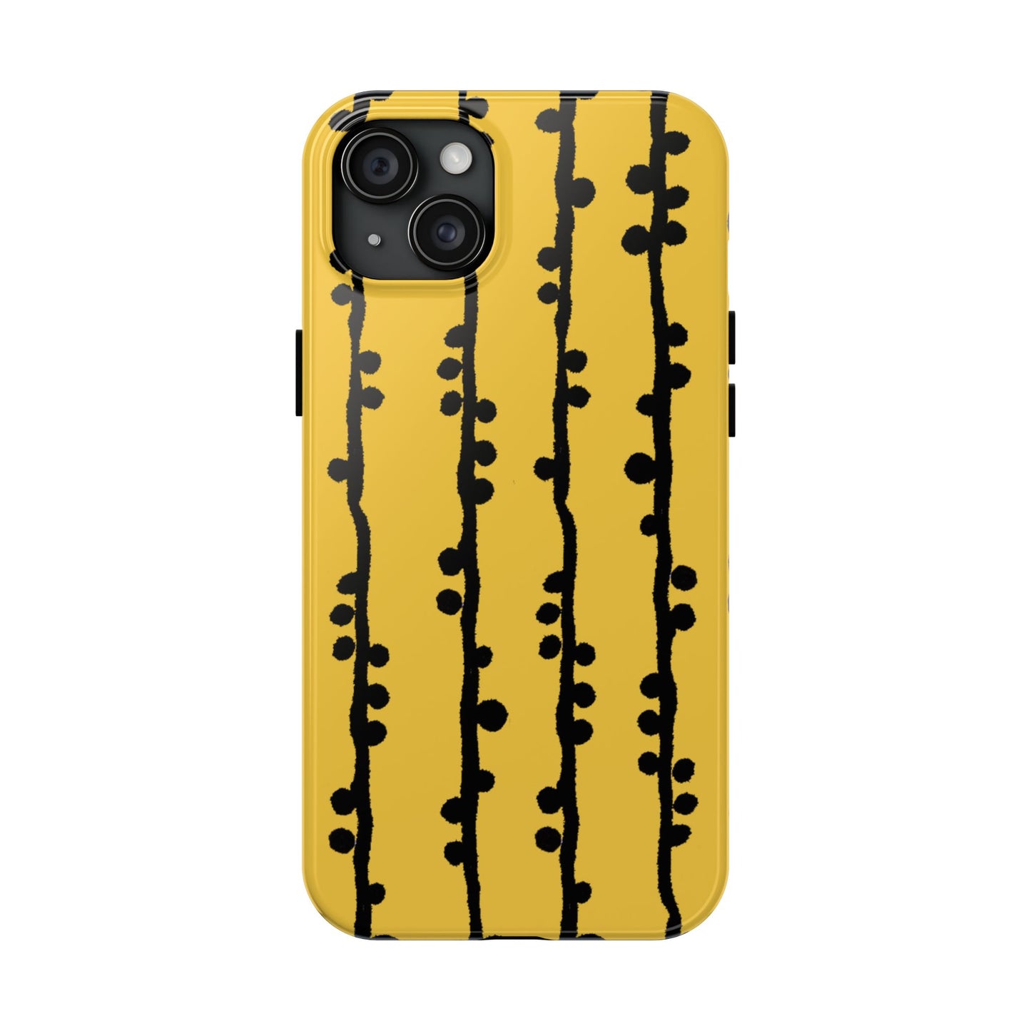Loopy Stripe Yellow Phone Case