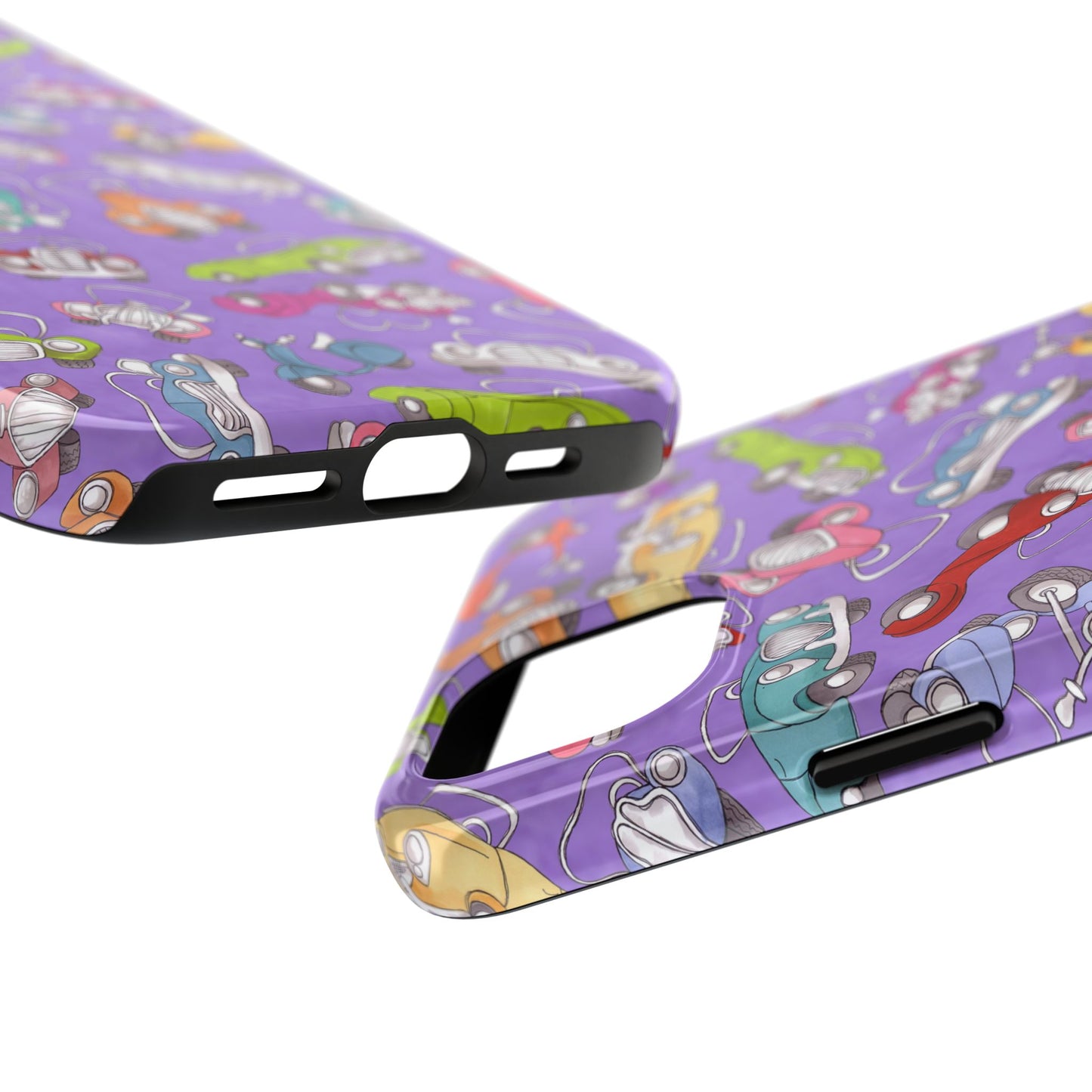 Pile Up Purple Phone Case